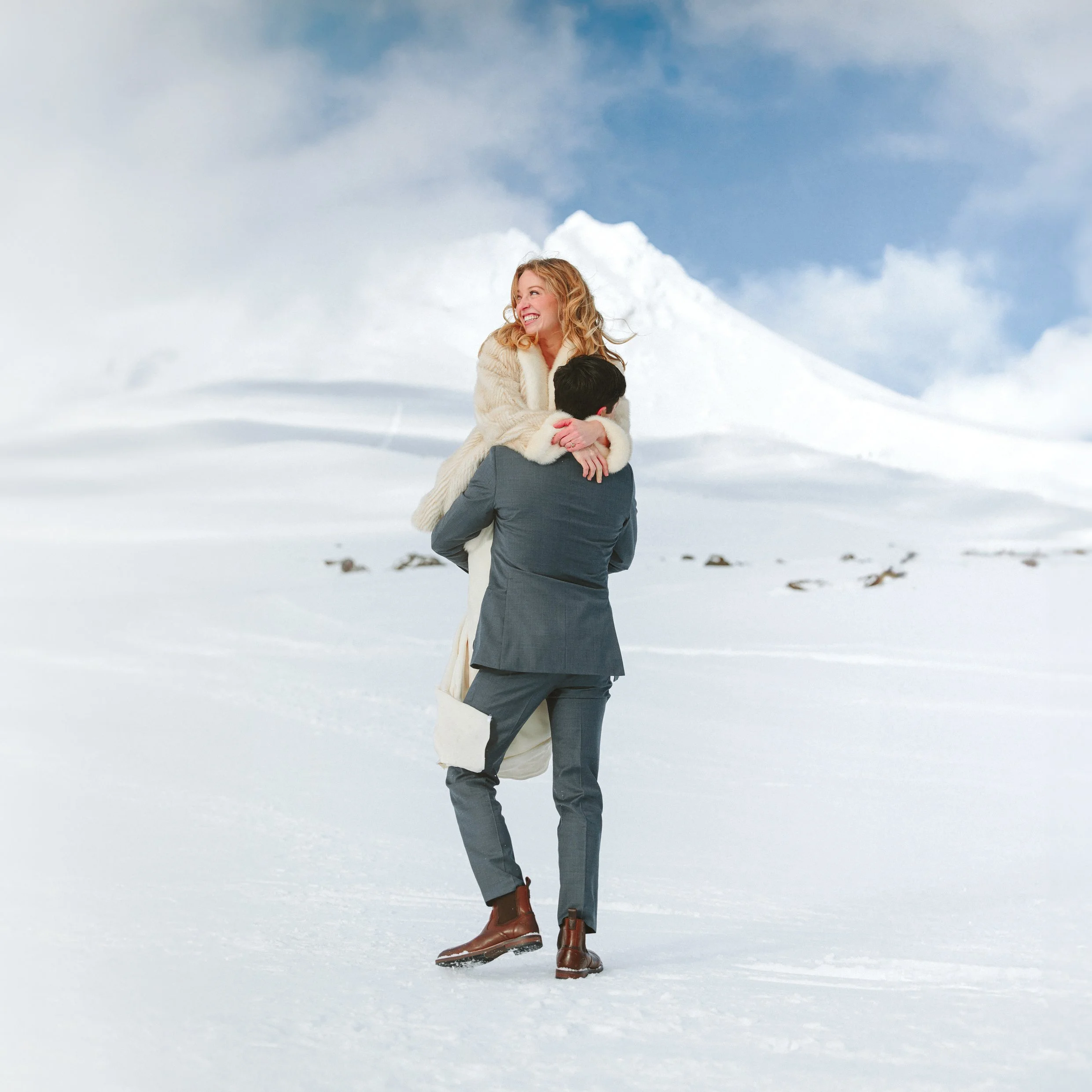  Timberline Lodge Wedding, A + I 