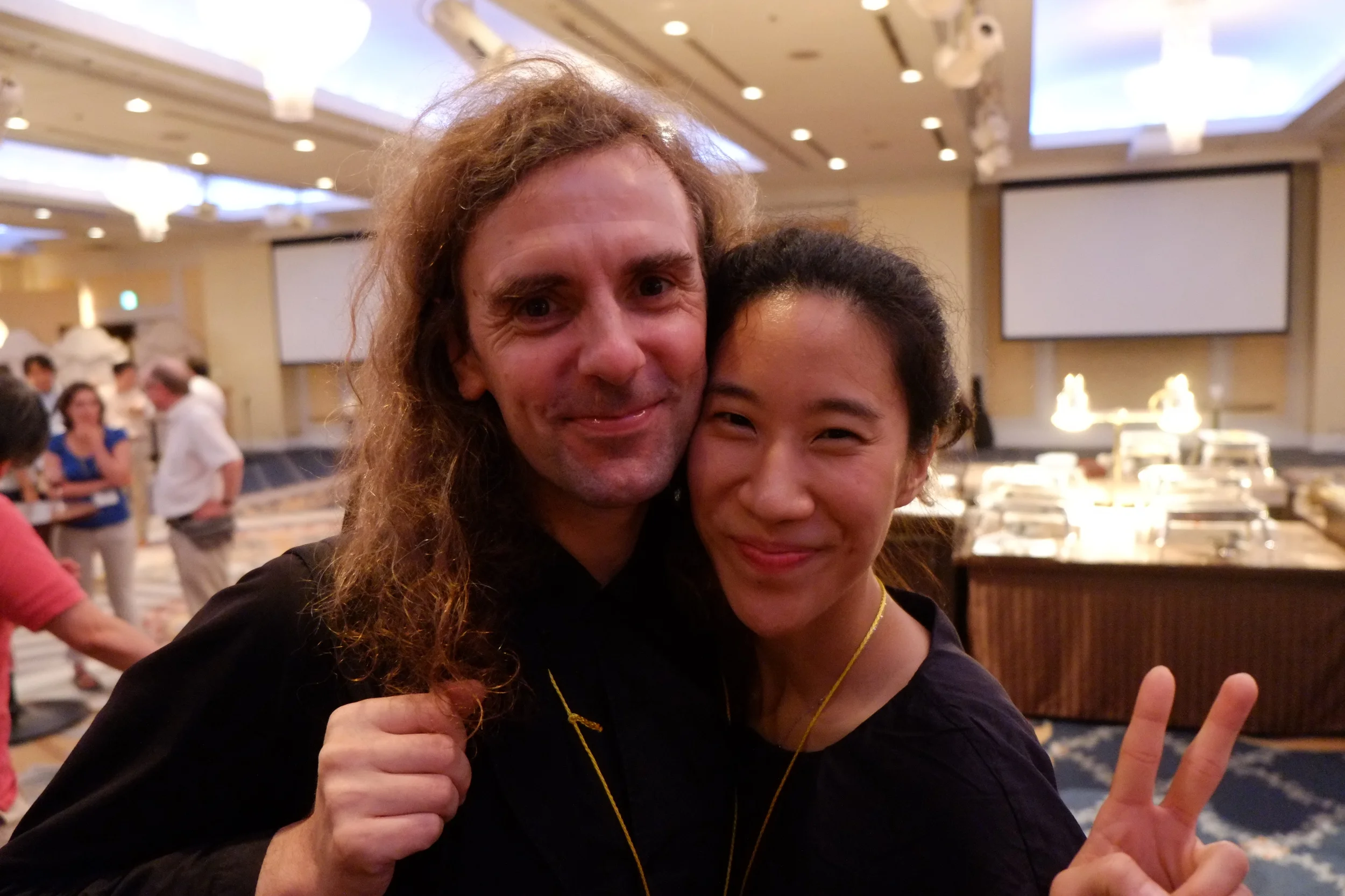 jean -pierre and hye-jin, toyko, august, 2014