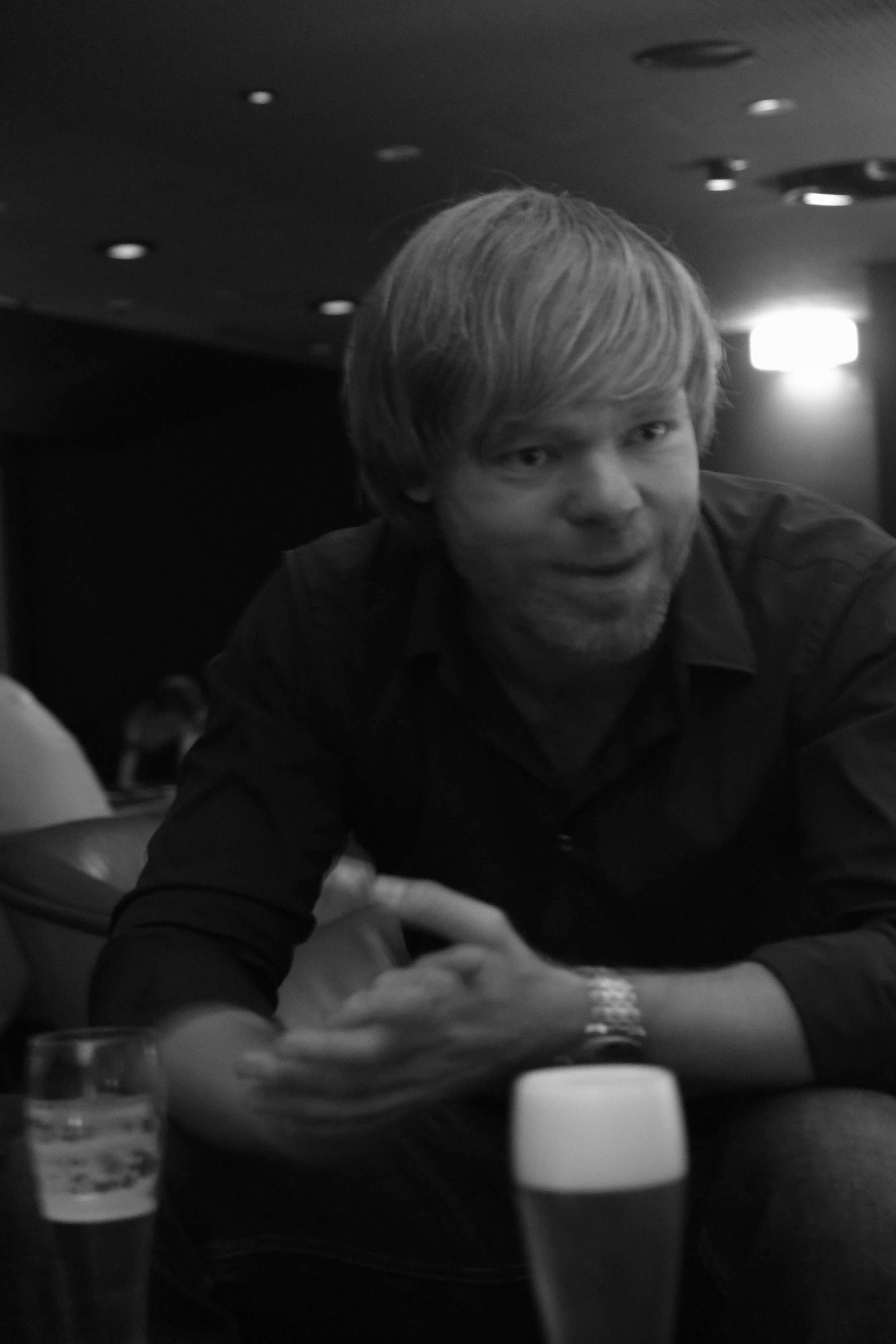 martin at the polestar bar, keio plaza hotel, toyko, august 2014