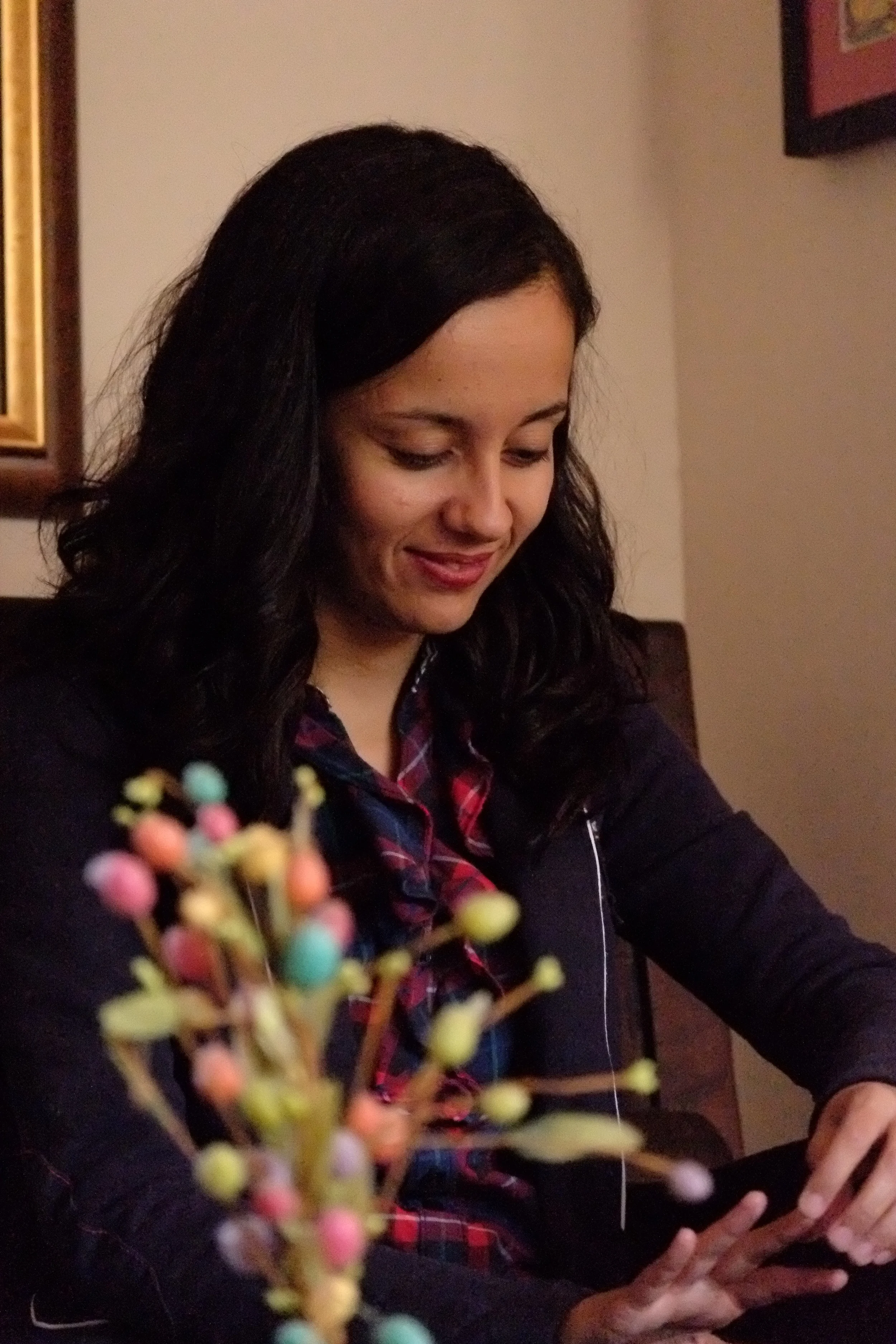 dilsat at the house, christmas day, 2014