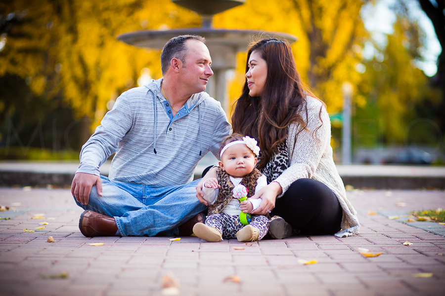 Damien Verheyden and Steffanie Verheyden, now with a baby!