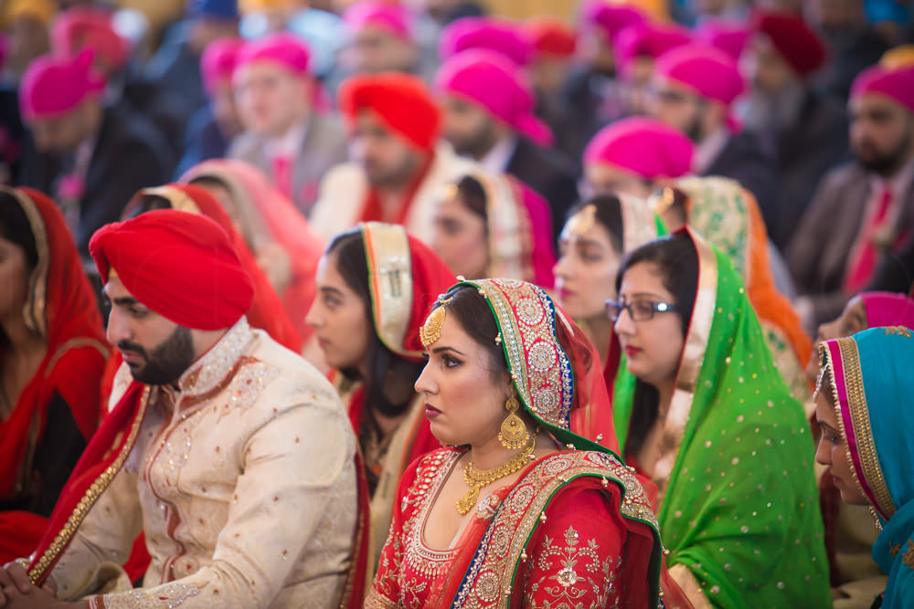 Janti and Sim in a sea of colors.