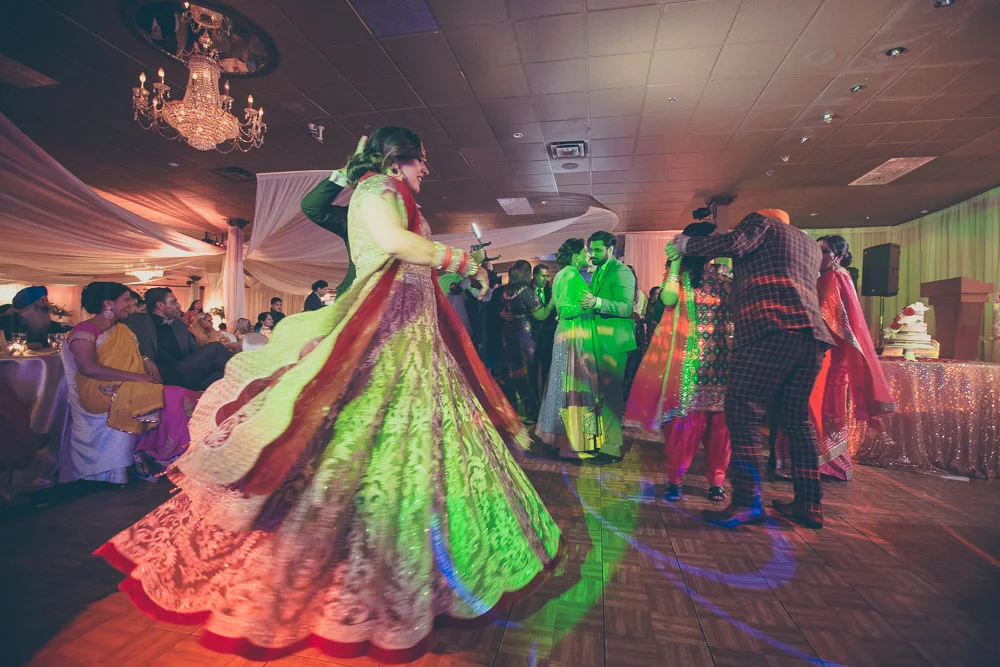 And of course, everyone had to join them for dancing after their first dance as newlyweds.