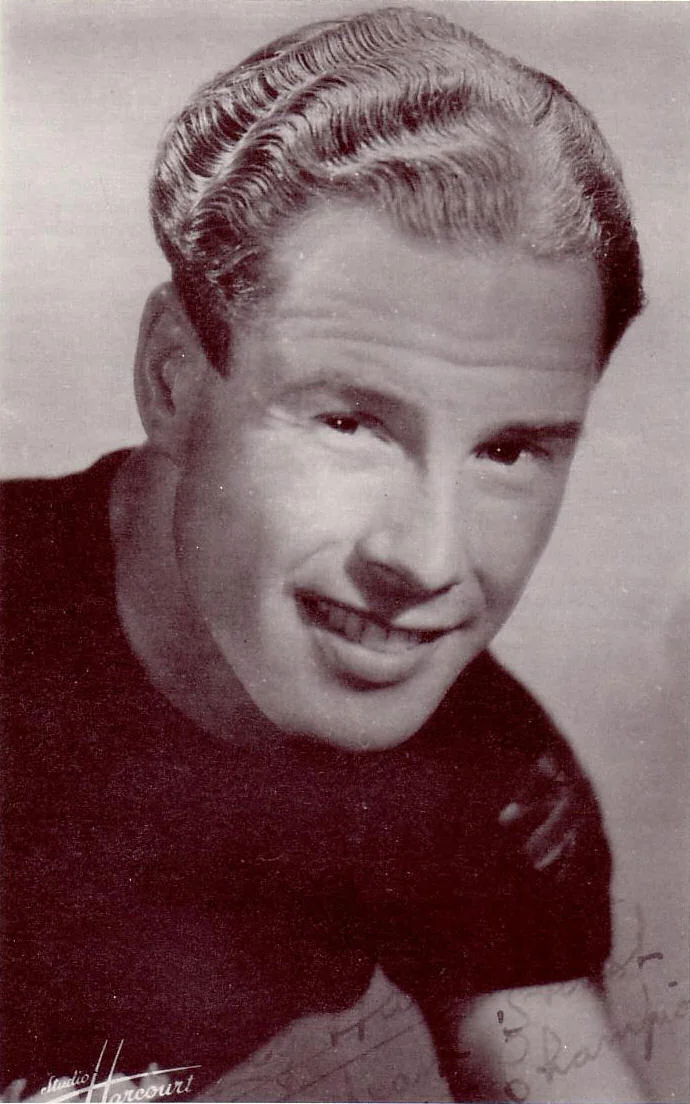 Studio portrait of Reg Harris, 1948.