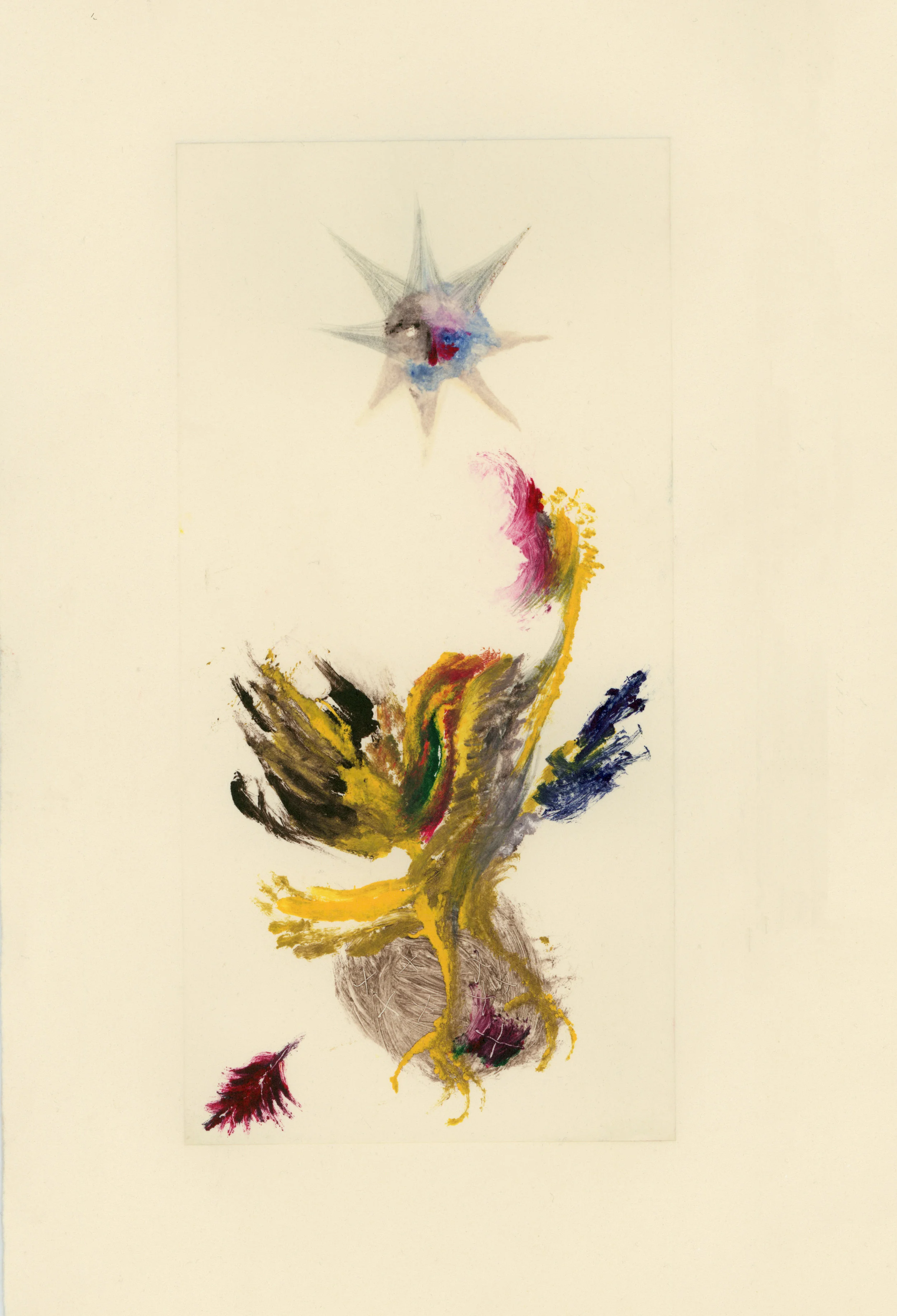 the bird of hermes who eats it wings