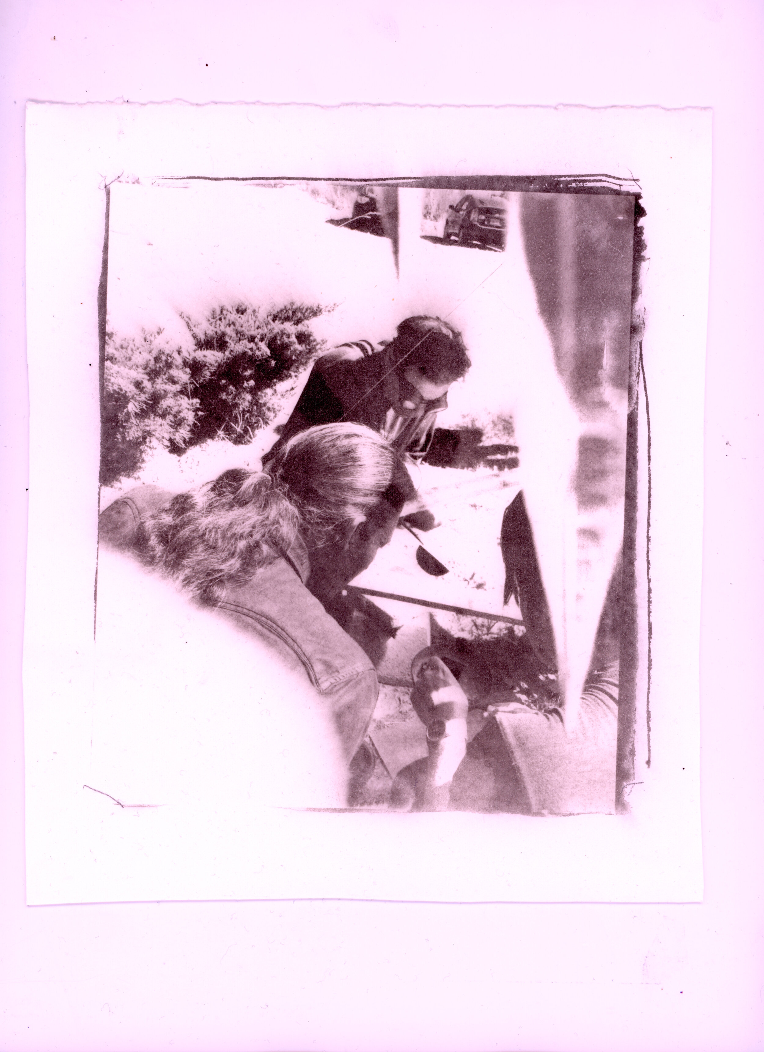 robert, wolf, & ben culture a rebis (palladium print)