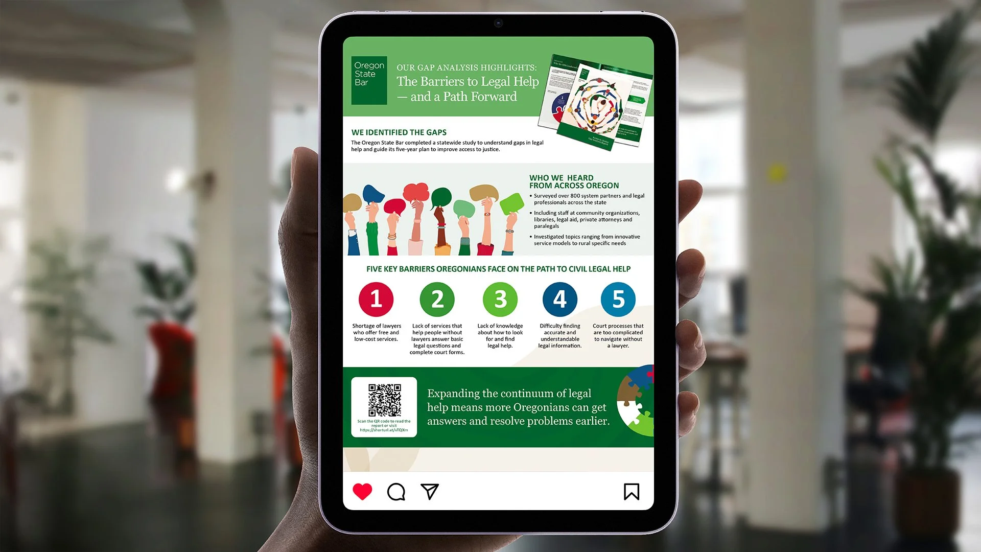 Oregon State Bar Infographic 