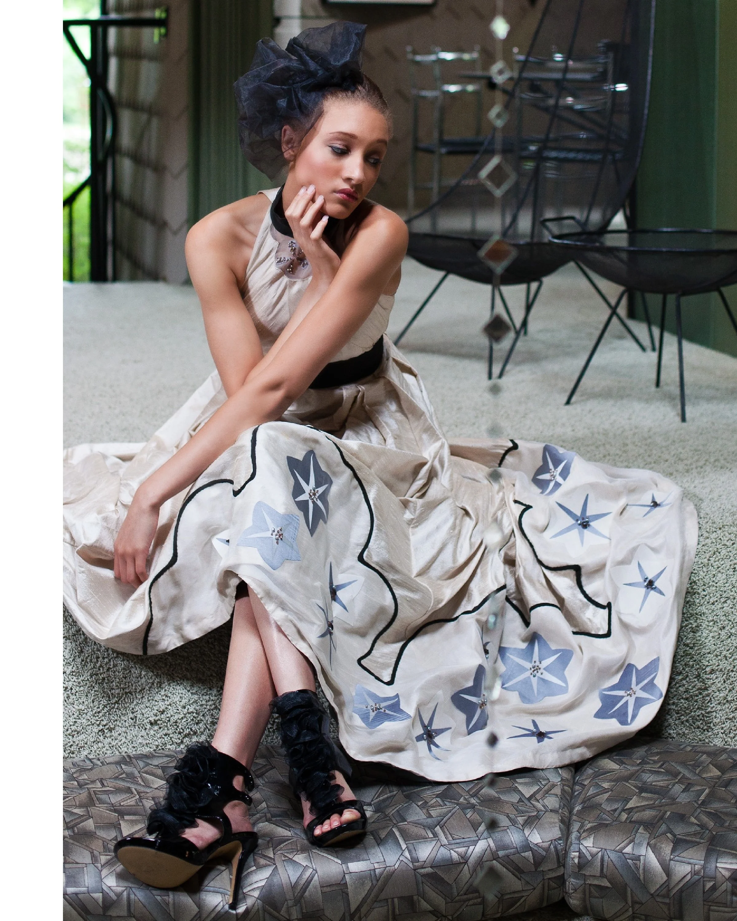  This is my Geneva Gown.&nbsp; Named after the incomparable Geneva Price, one of the Wild Women of Kansas City.&nbsp; She is beautiful inside and out.&nbsp; This gown is one-of-a-kind, though I have done variations of it.&nbsp; It is currently availa