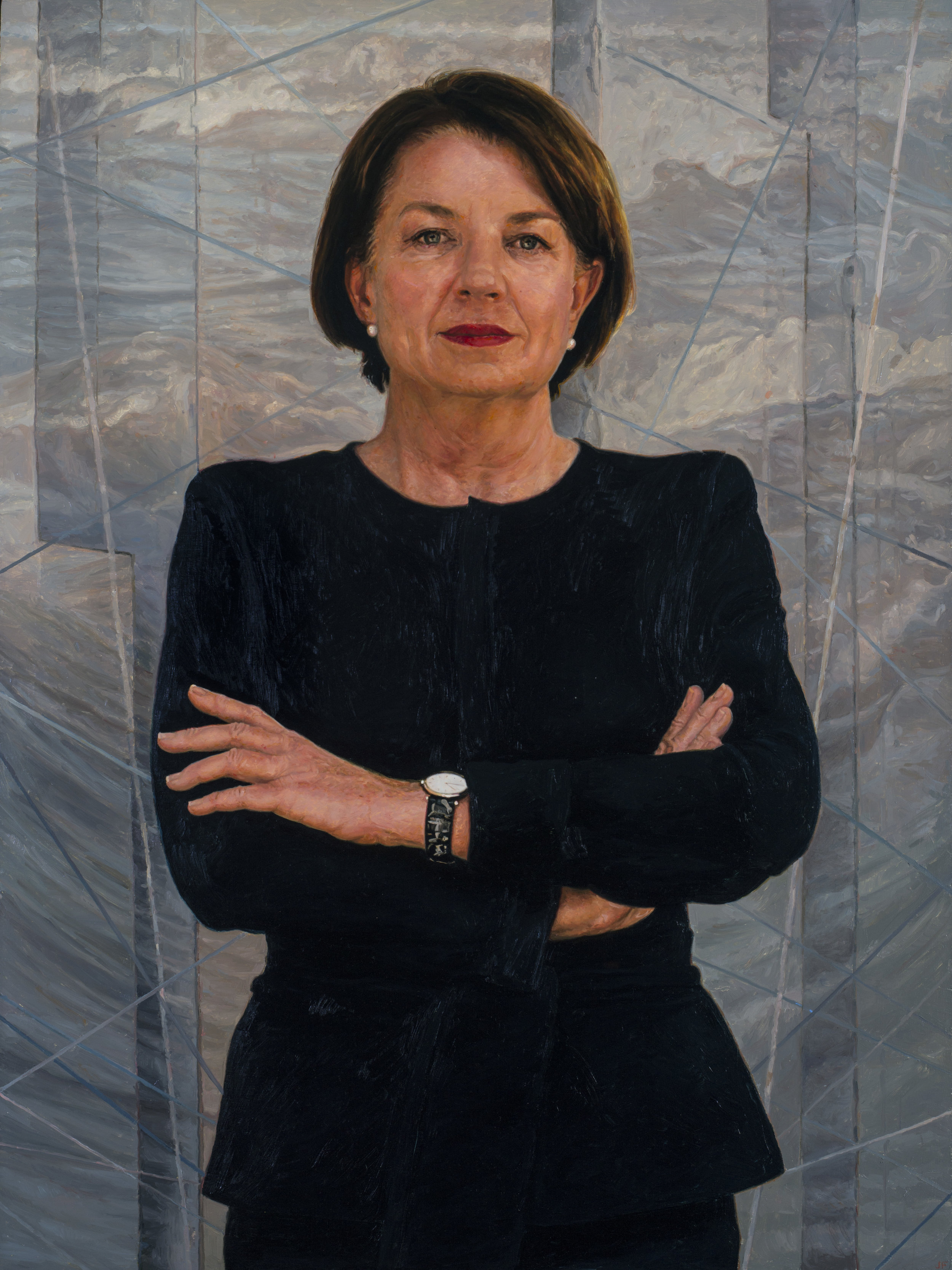 Portrait of Queensland State Premier Anna Bligh