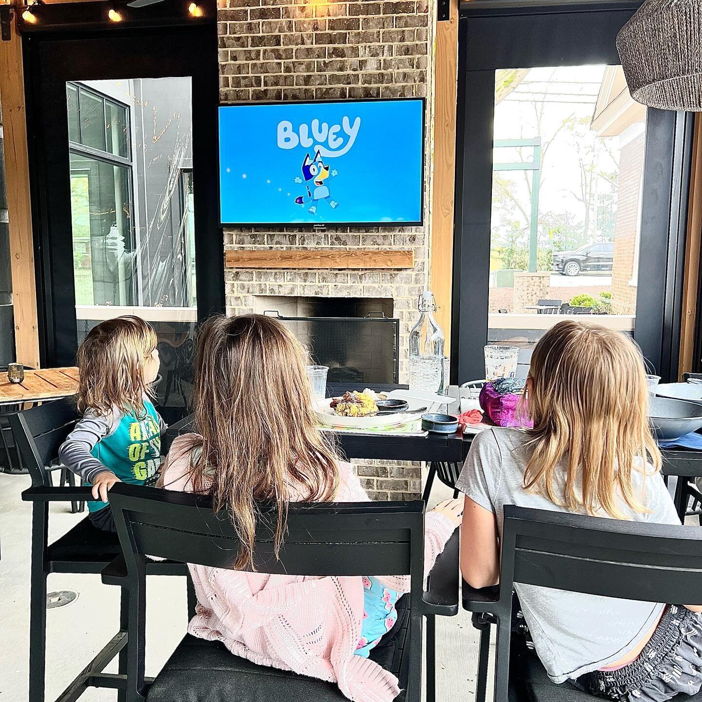 Brunch and Bluey was a success! See you next week for another fun weekend. 

If you&rsquo;ve never seen Bluey&hellip;. I&rsquo;m not crying, you are! 

Distractions for the kids so the parents can brunch it up!