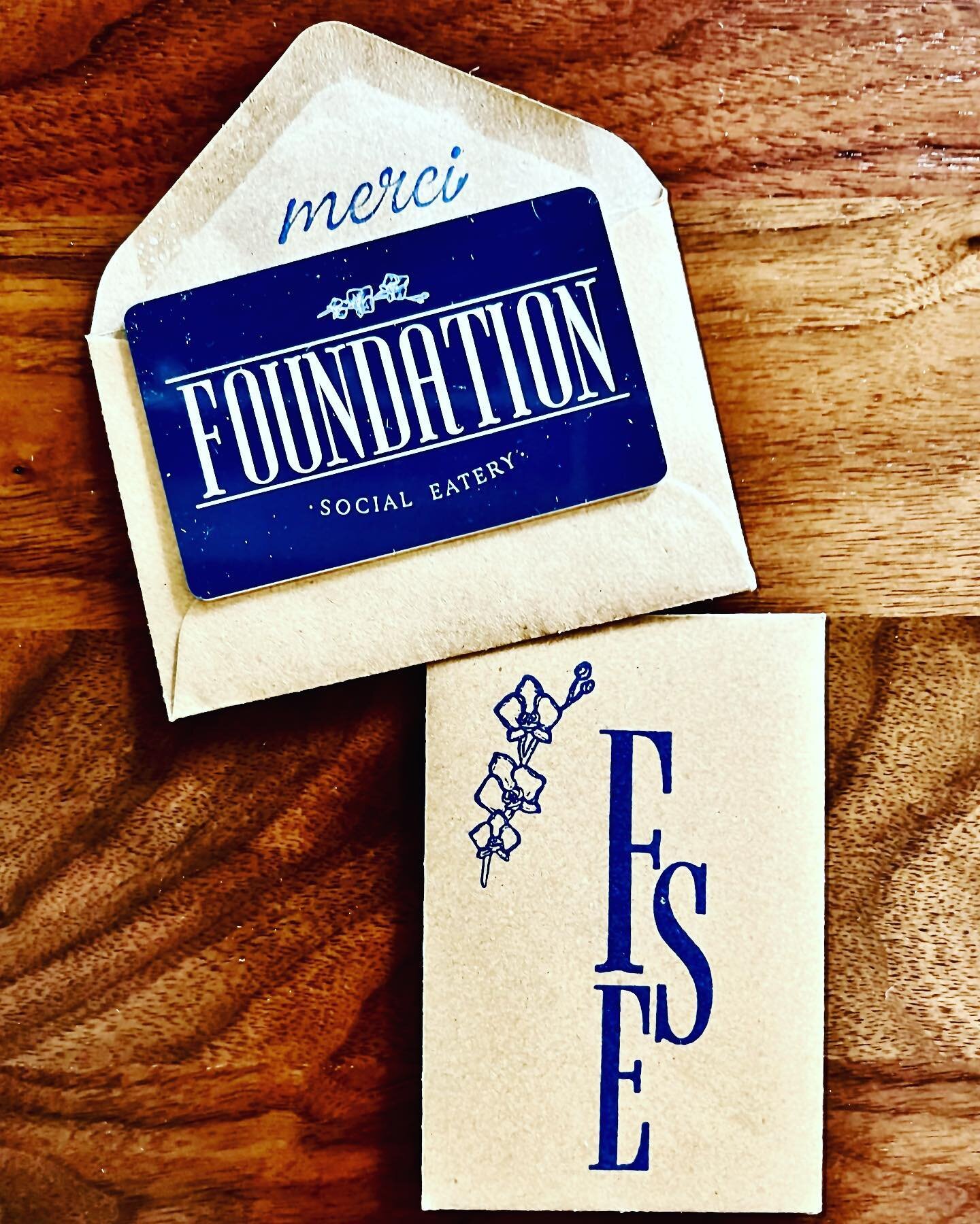 I hear that moms like gift cards to @foundationsocialeatery for Mother&rsquo;s Day. I dunno&hellip; just sayin&rsquo;