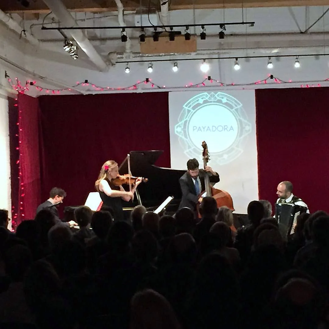 CD release concert at Gallery 345, Toronto (photo by Drew Jurecka)