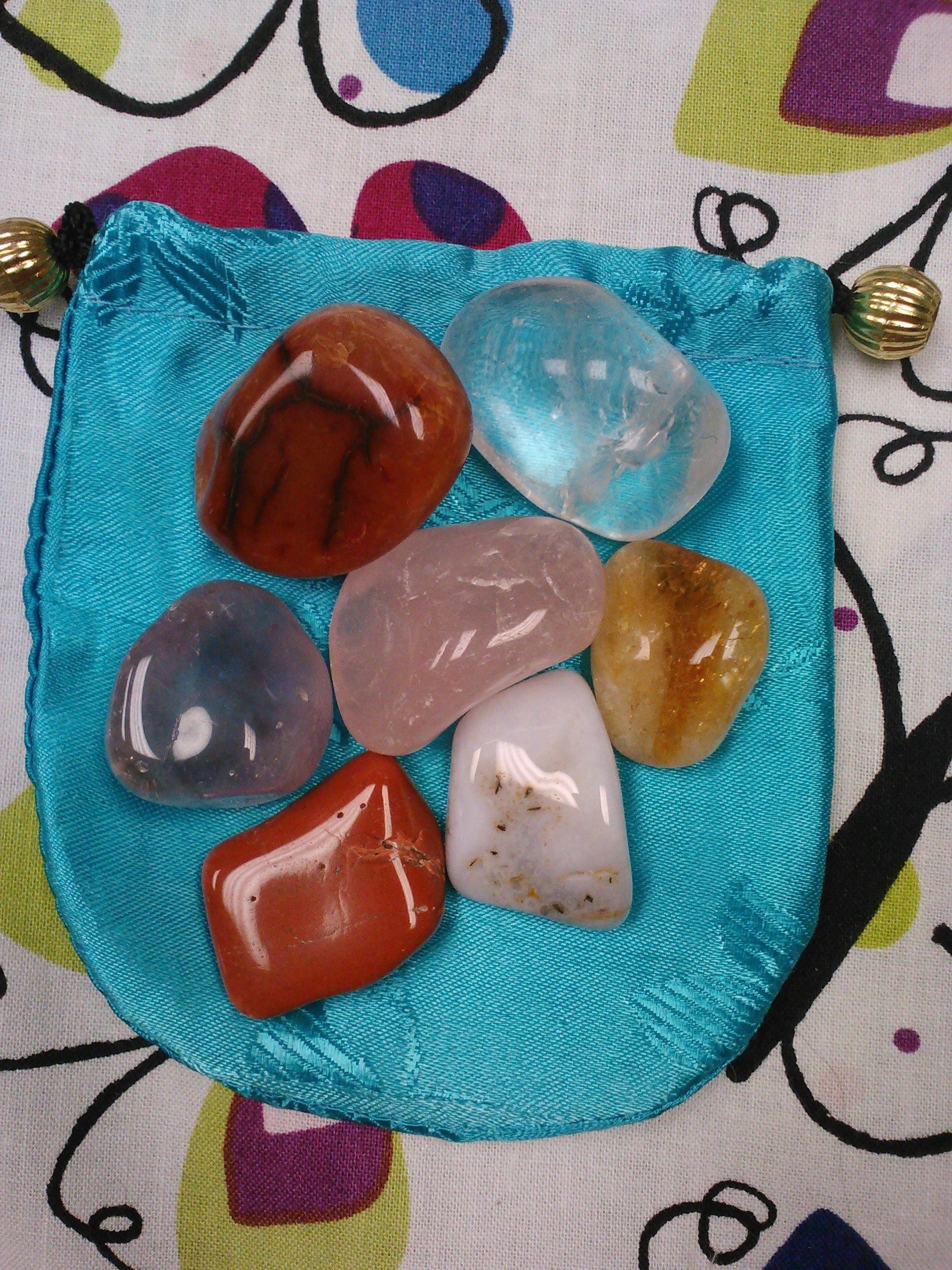 Crystal Chakra Bag © A Celestial Solution