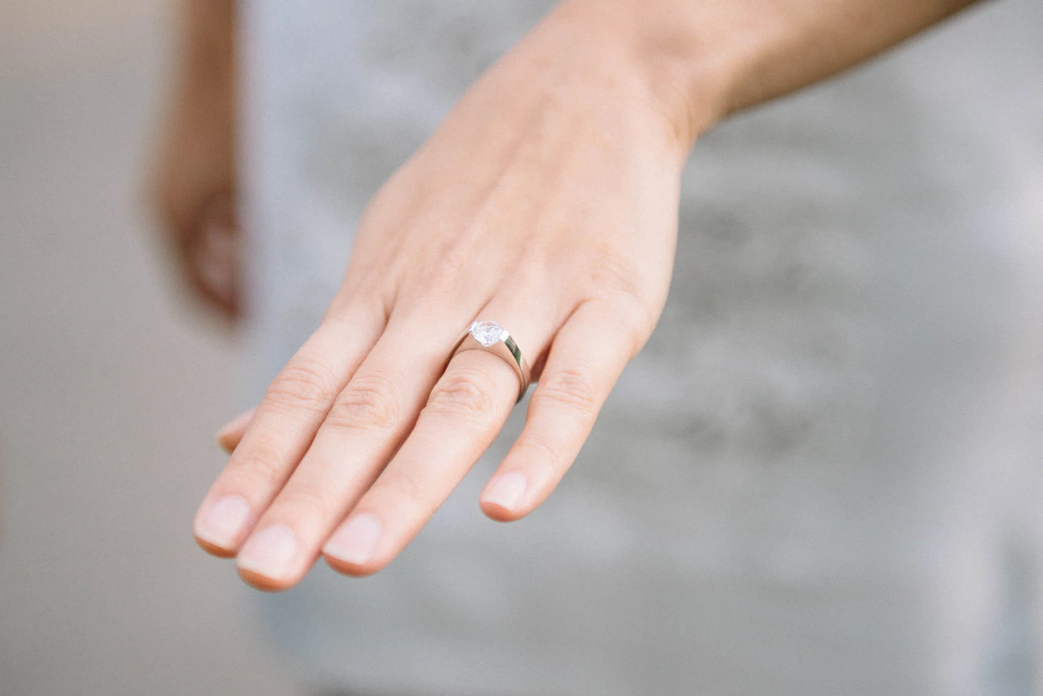 Surprise proposal at Queen Elizabeth Park in Vancouver