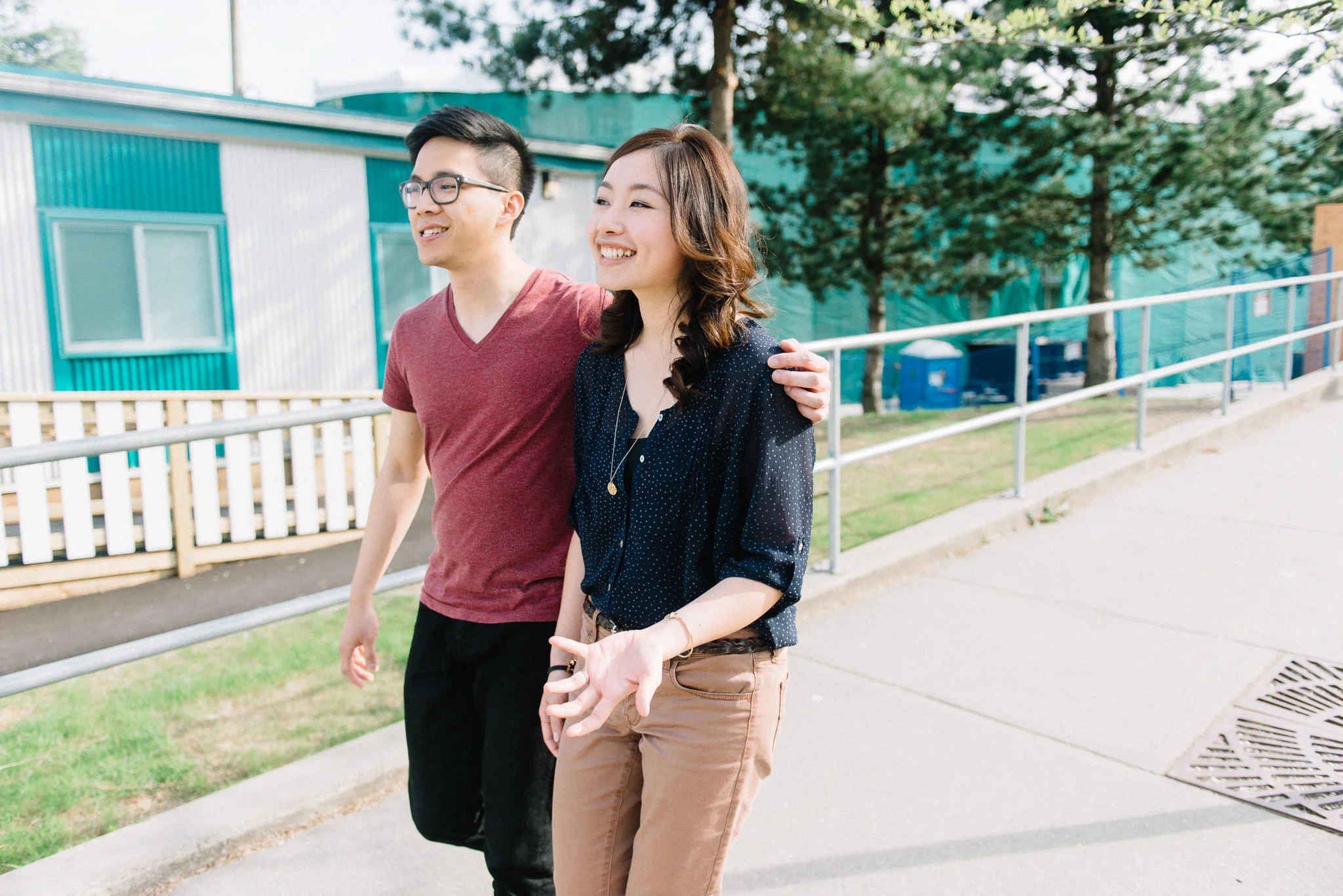 Vancouver high school engagement session