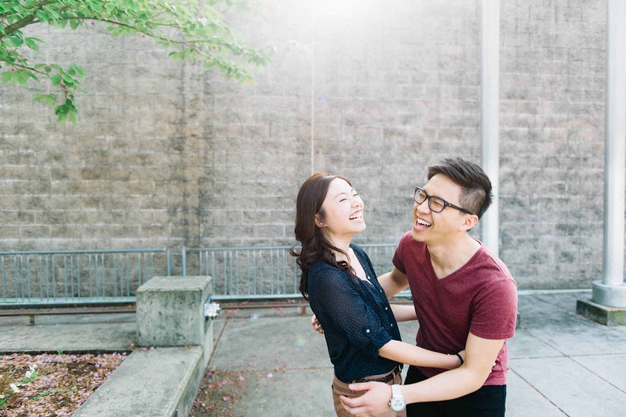 Vancouver high school engagement session