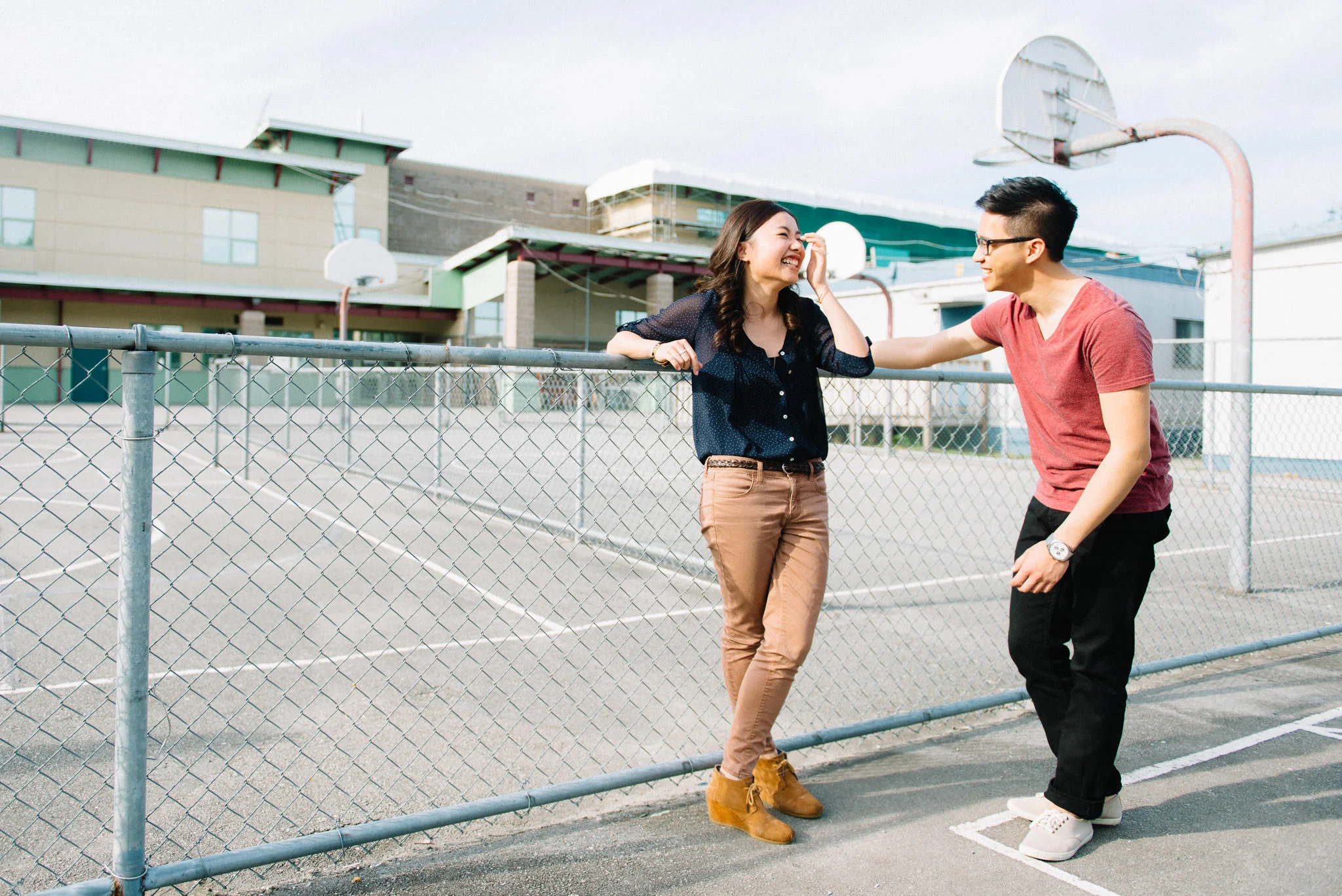 Vancouver high school engagement session