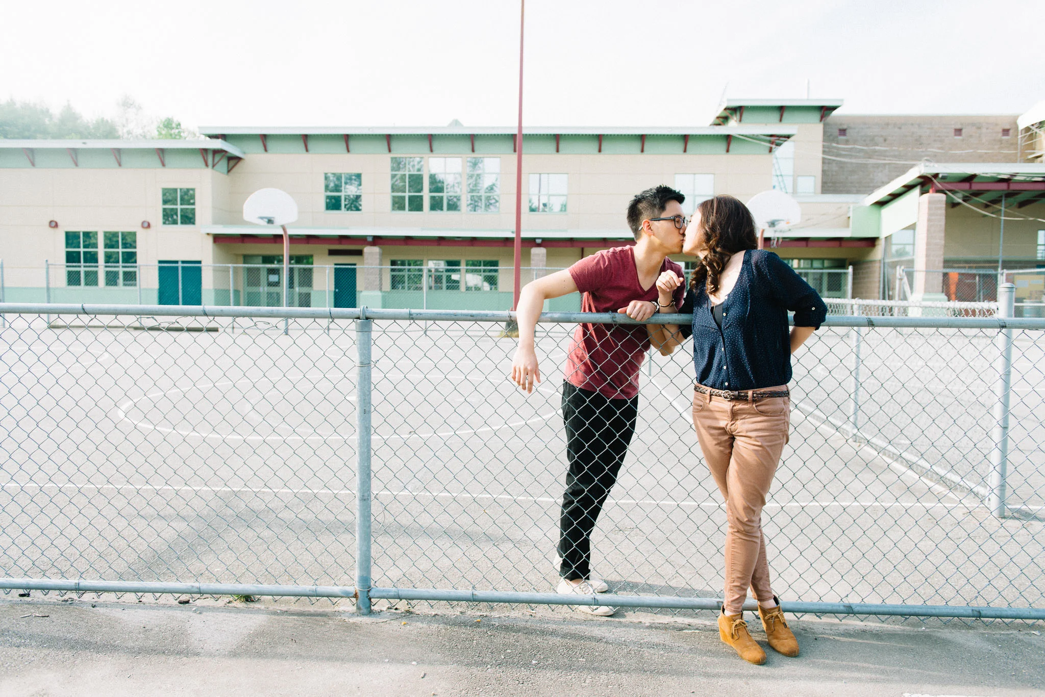Vancouver high school engagement session