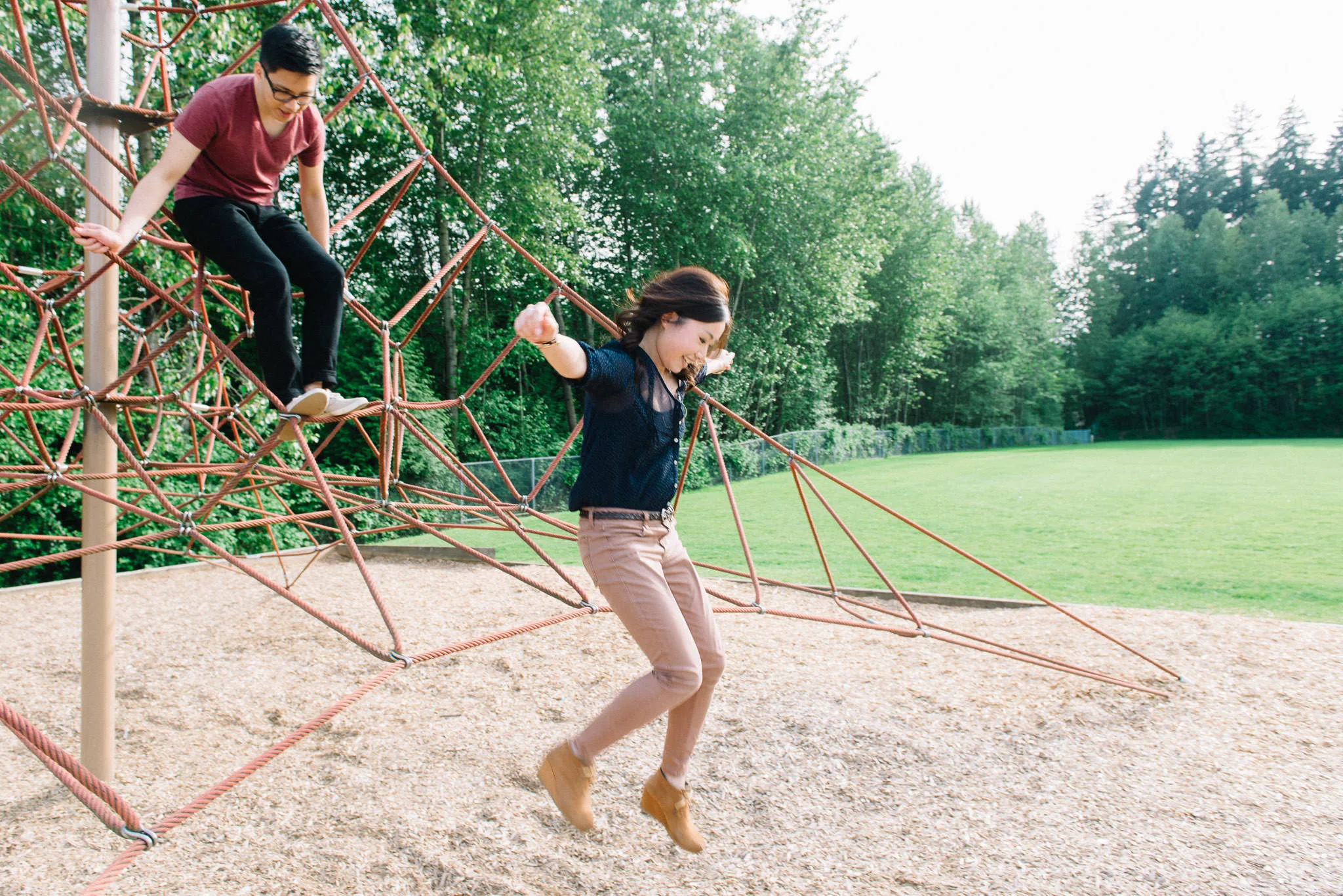Vancouver high school engagement session