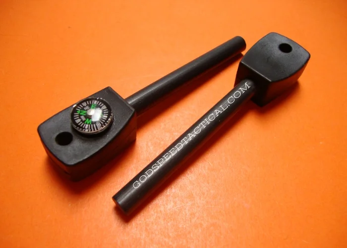 FIRE STEEL & HOLDER COMBO