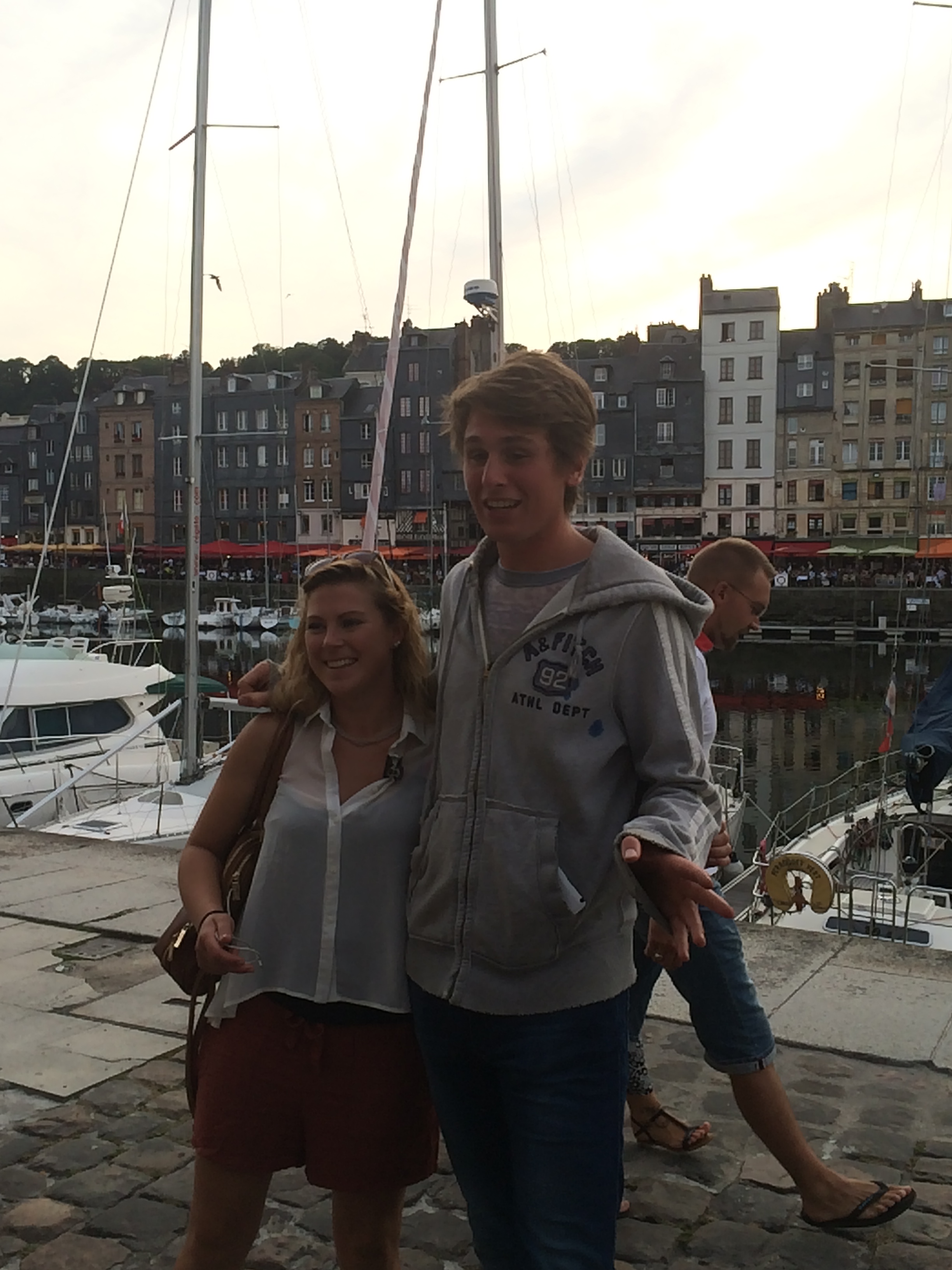 Teddy & Heather in Honfleur.JPG