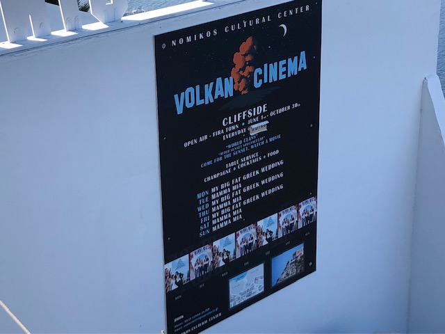 Slightly predictable playlist at the open air cinema