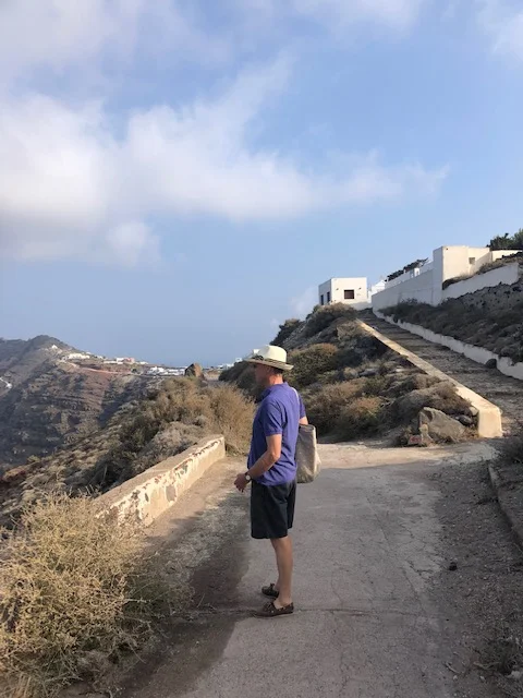 The way to Oia