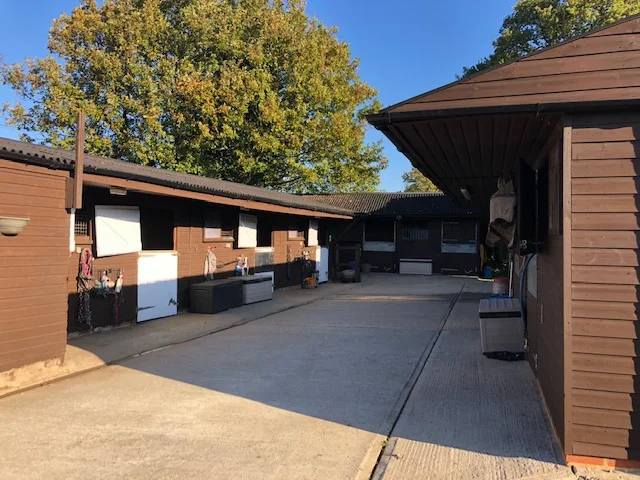 Yard looking very smart.