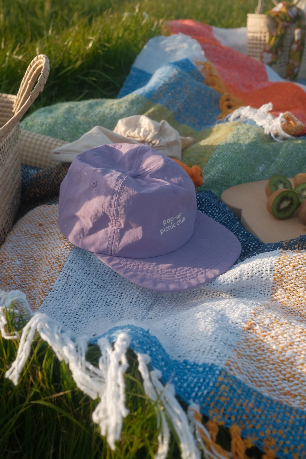 Gorra Lila - Nylon Cap — Caminito