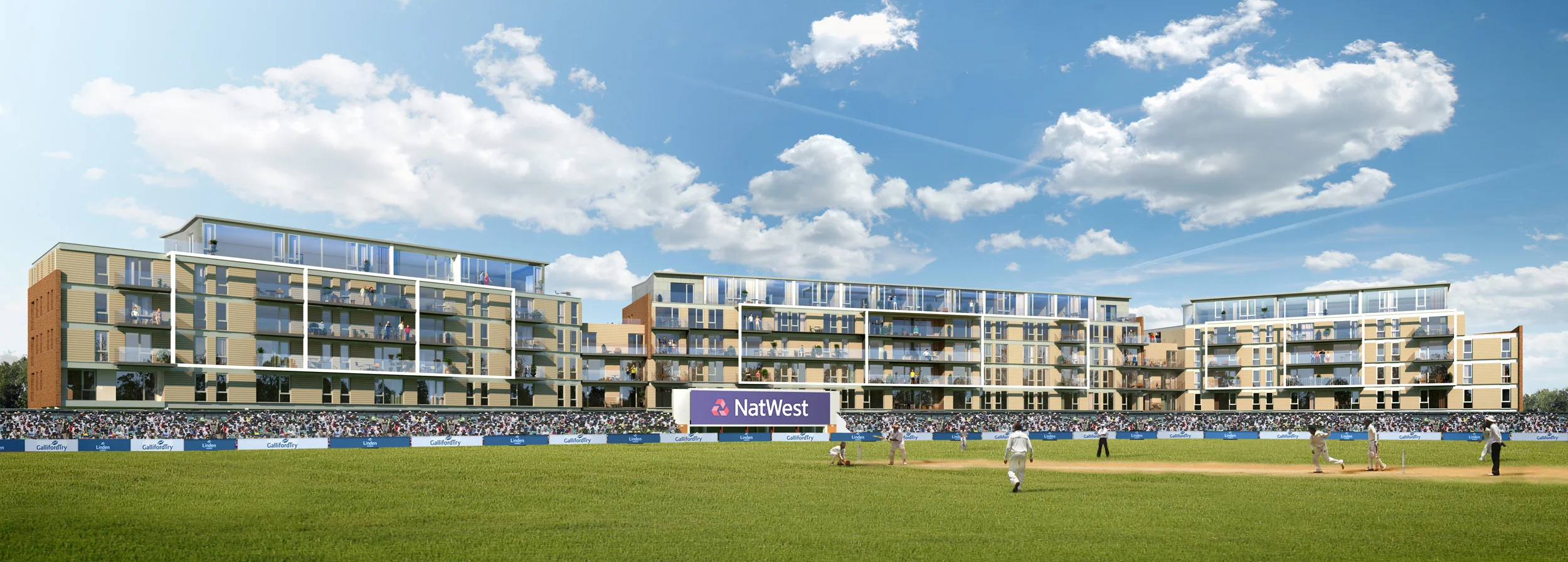 Gloucester Cricket Ground — Preconstruct Architectural Visualisation