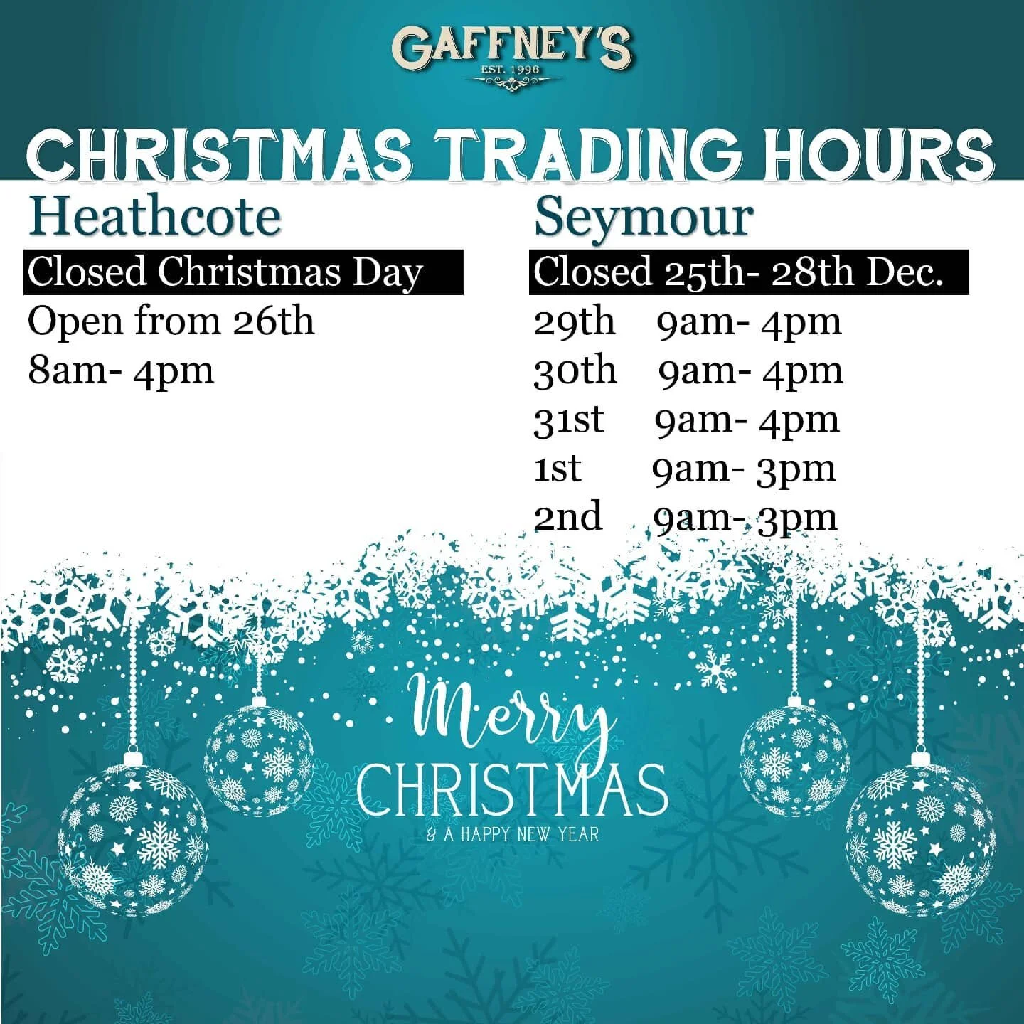 Gaffney's Bakery & Pie Kitchen