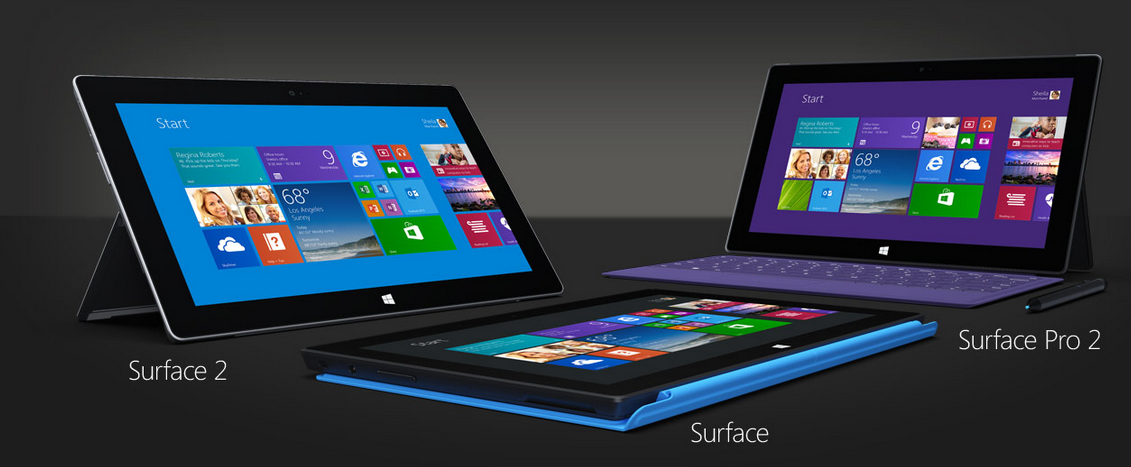 Microsoft Surface 2 Family