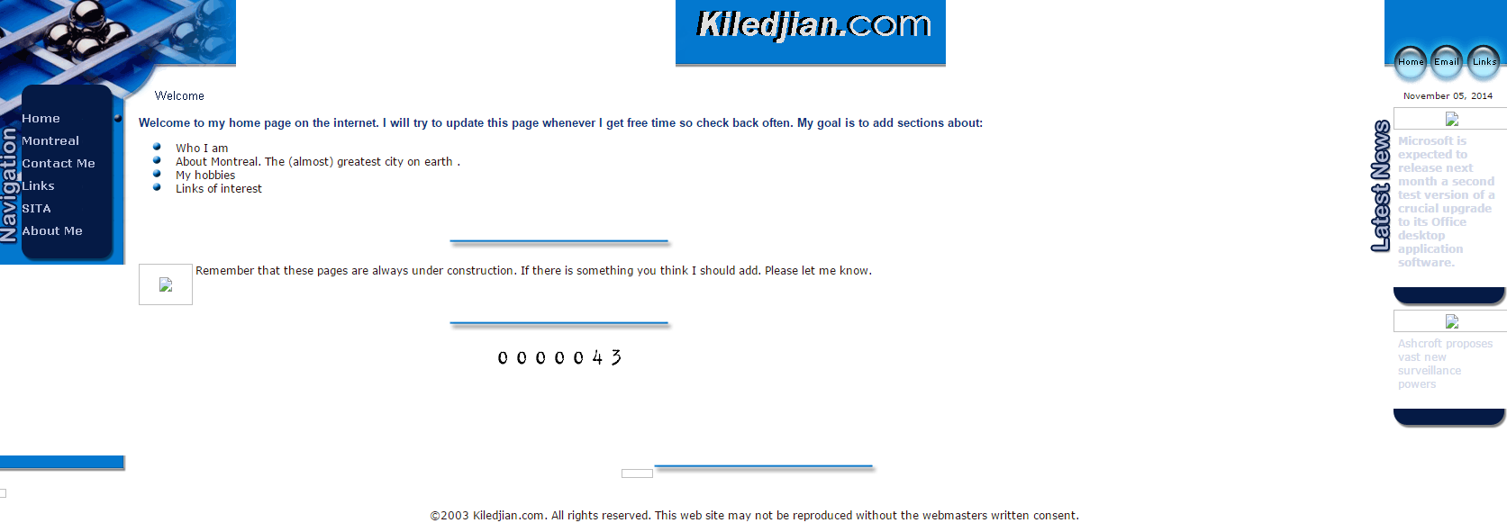 Kiledjian.com Feb 13 2003
