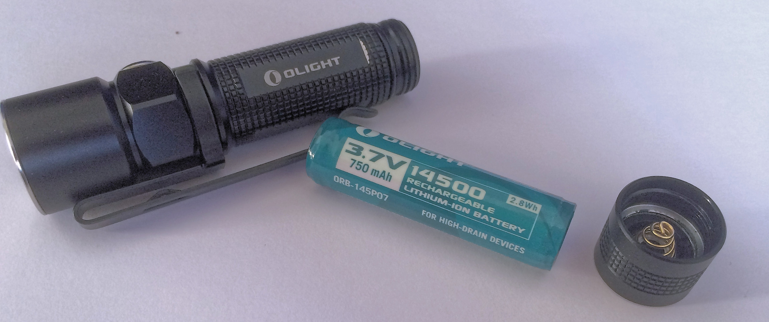 OLight S15R Baton rechargeable pocket flashlight review — Insights For  Success
