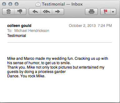 A very Gould wedding