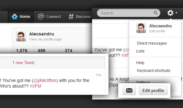Too many notification sections. 