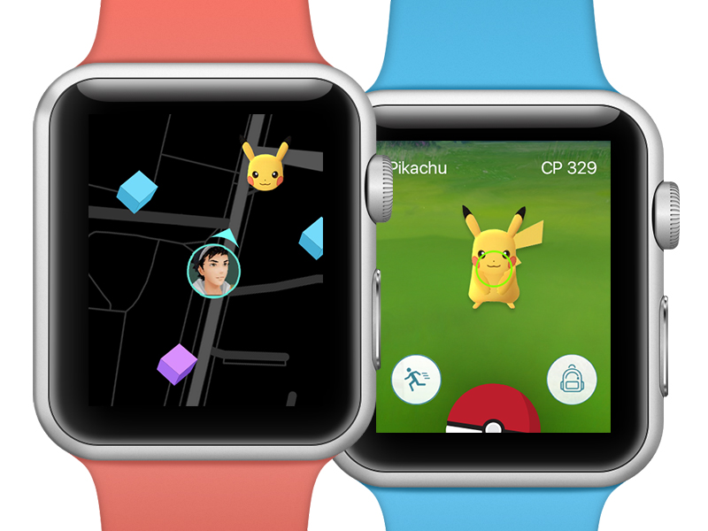 Pokemon Go Apple Watch Prototype Pixels Dots And Points Of View