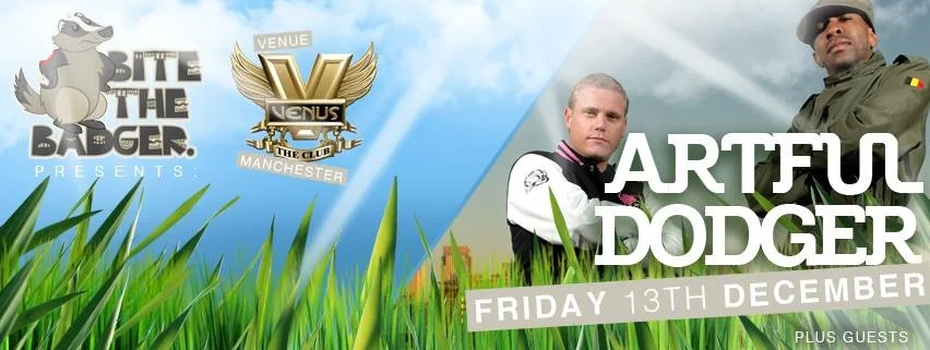 ARTFUL DODGER at Venus this Friday!! Advanced tickets here