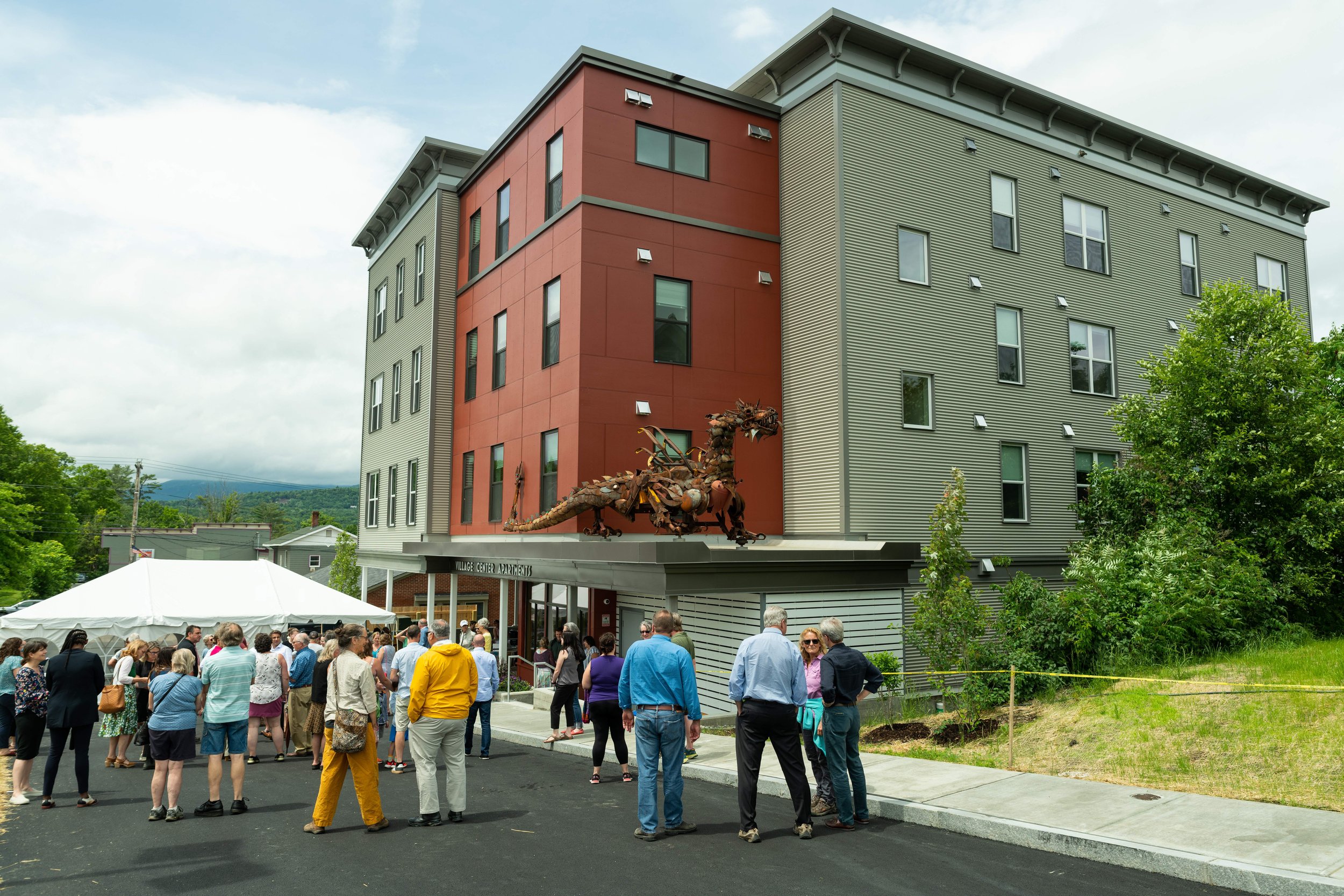 Village Center Apartments grand opening!