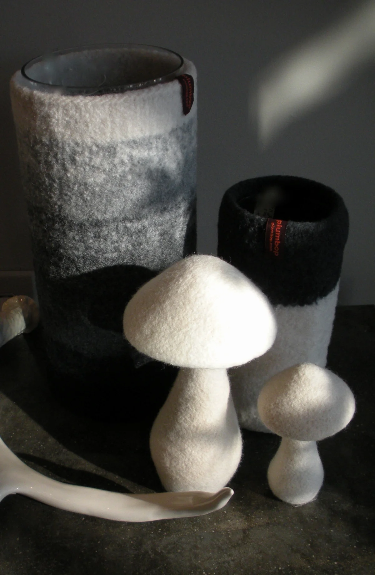 Assorted Hand-Felted Vase Cosies
