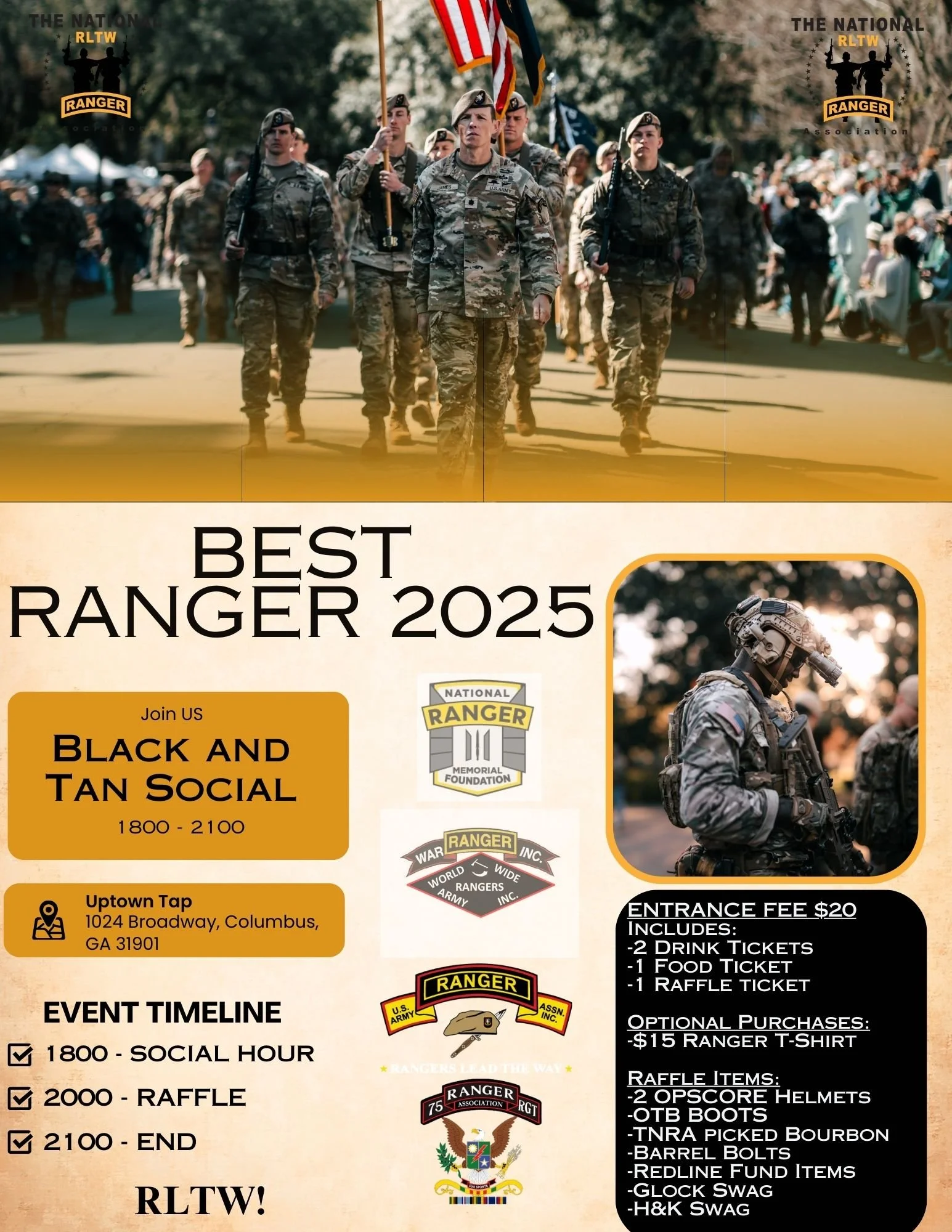 Best Ranger Black and Tan