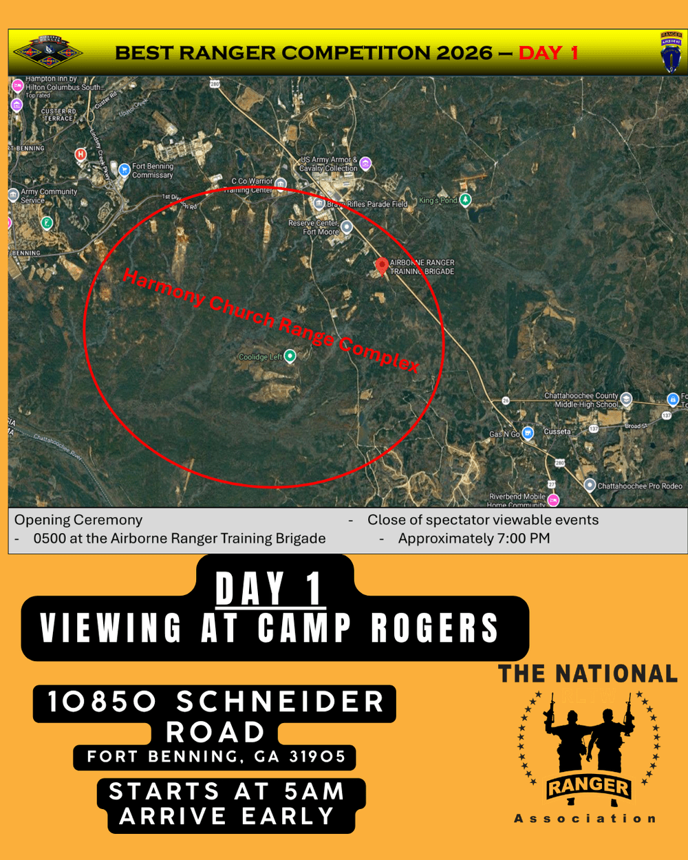 2026 EVENTS — Best Ranger Competition