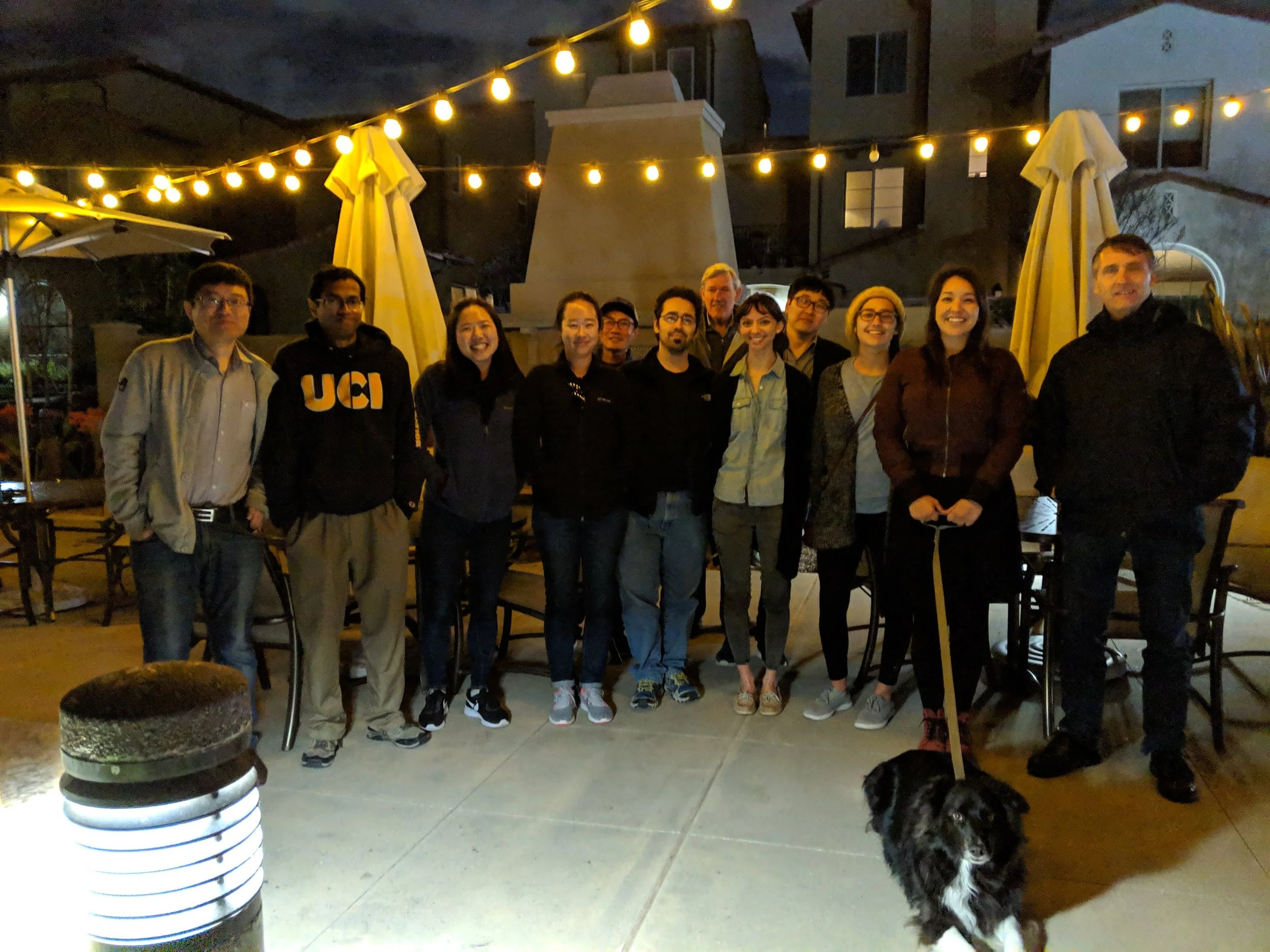 Peter’s farewell party with Saewung’s famous kimchi burgers. March 2019.
