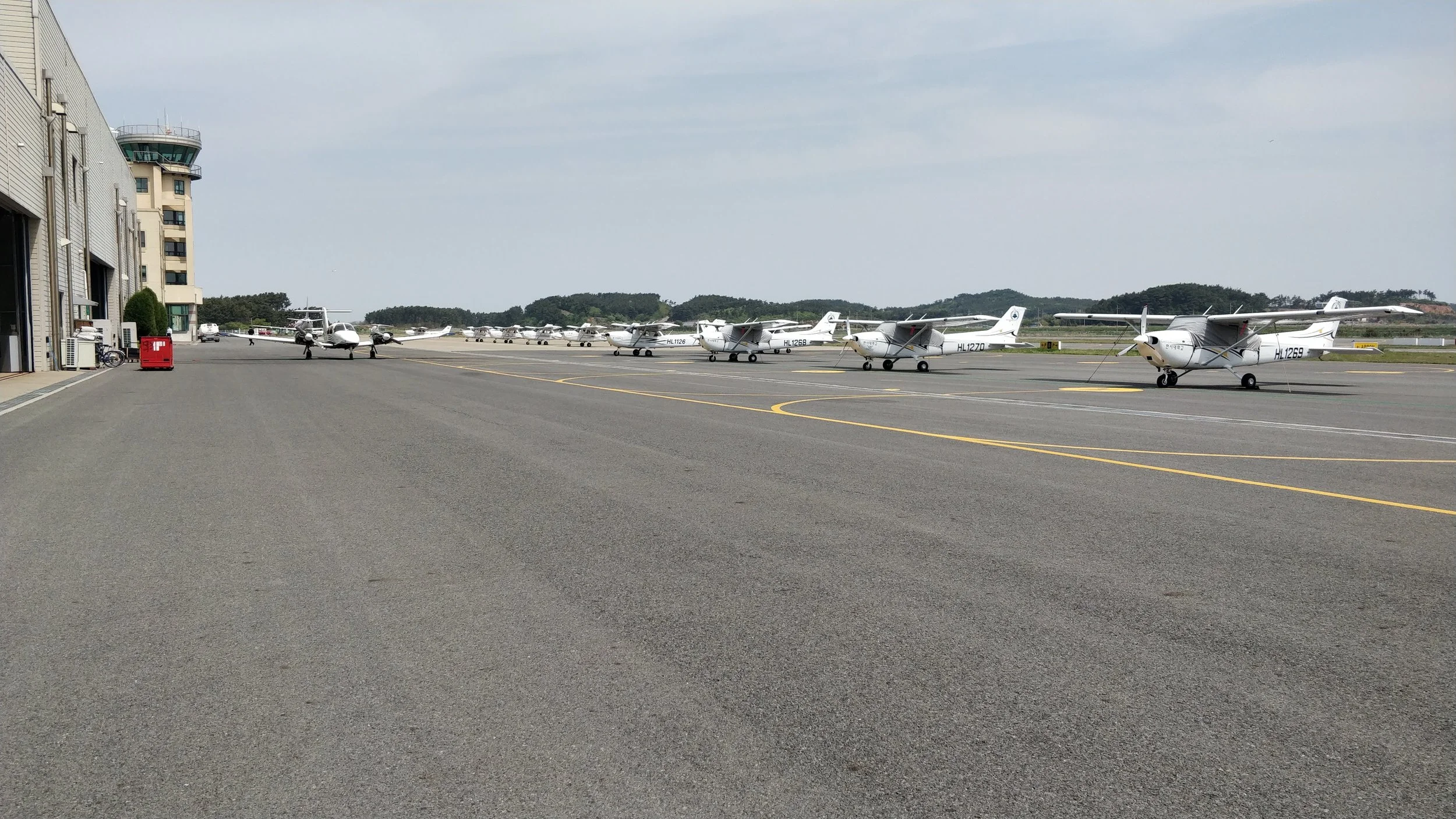 The runway