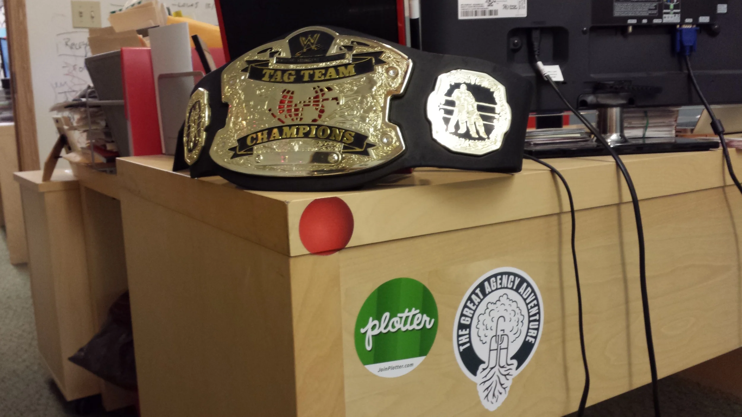 The desk of Chris Jungjohann