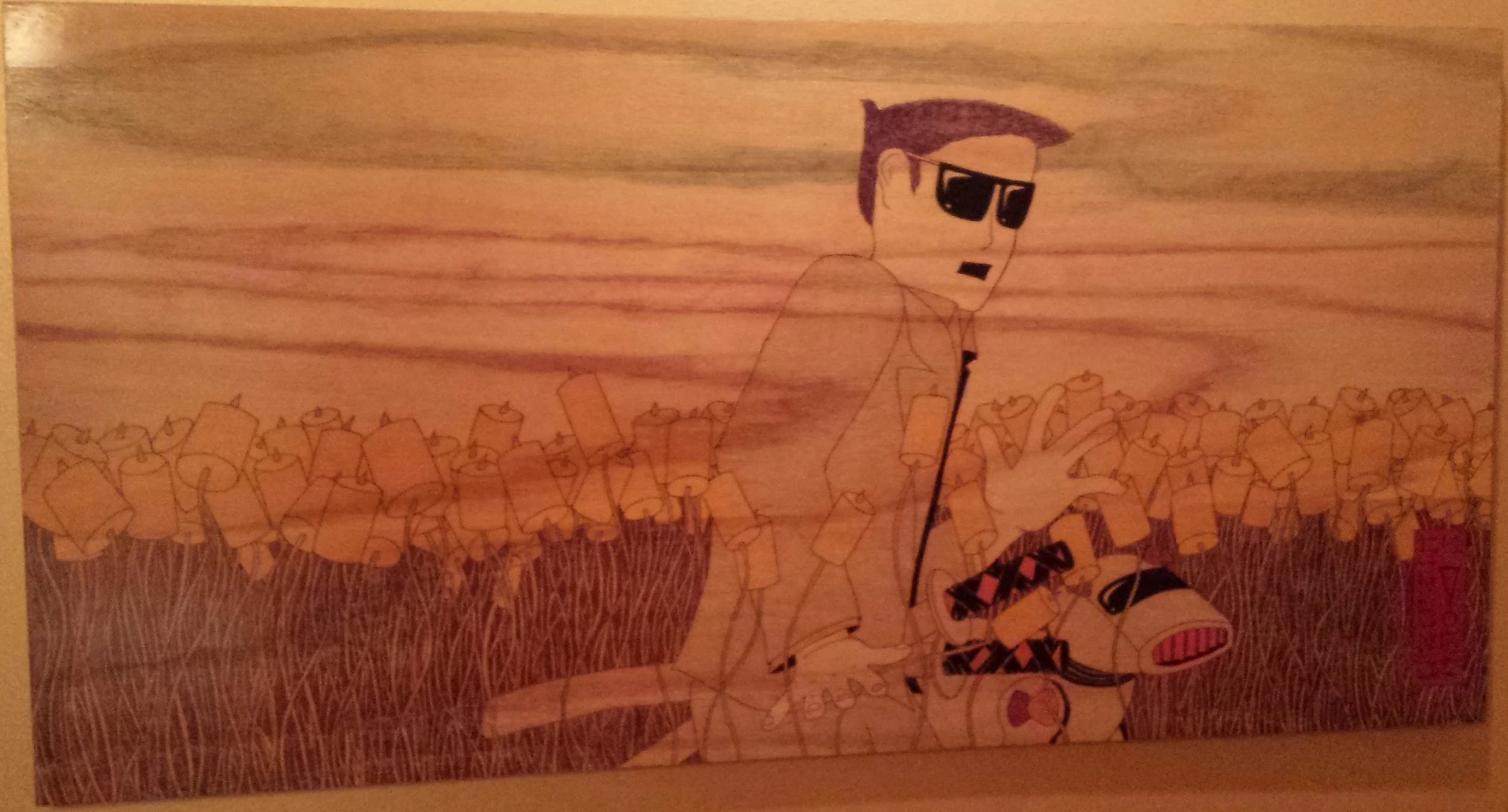 Artwork from Myers + Chang