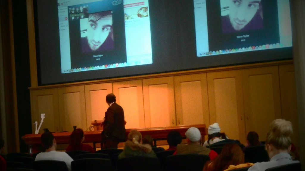 From My Skype Call with Professor Newell's Class