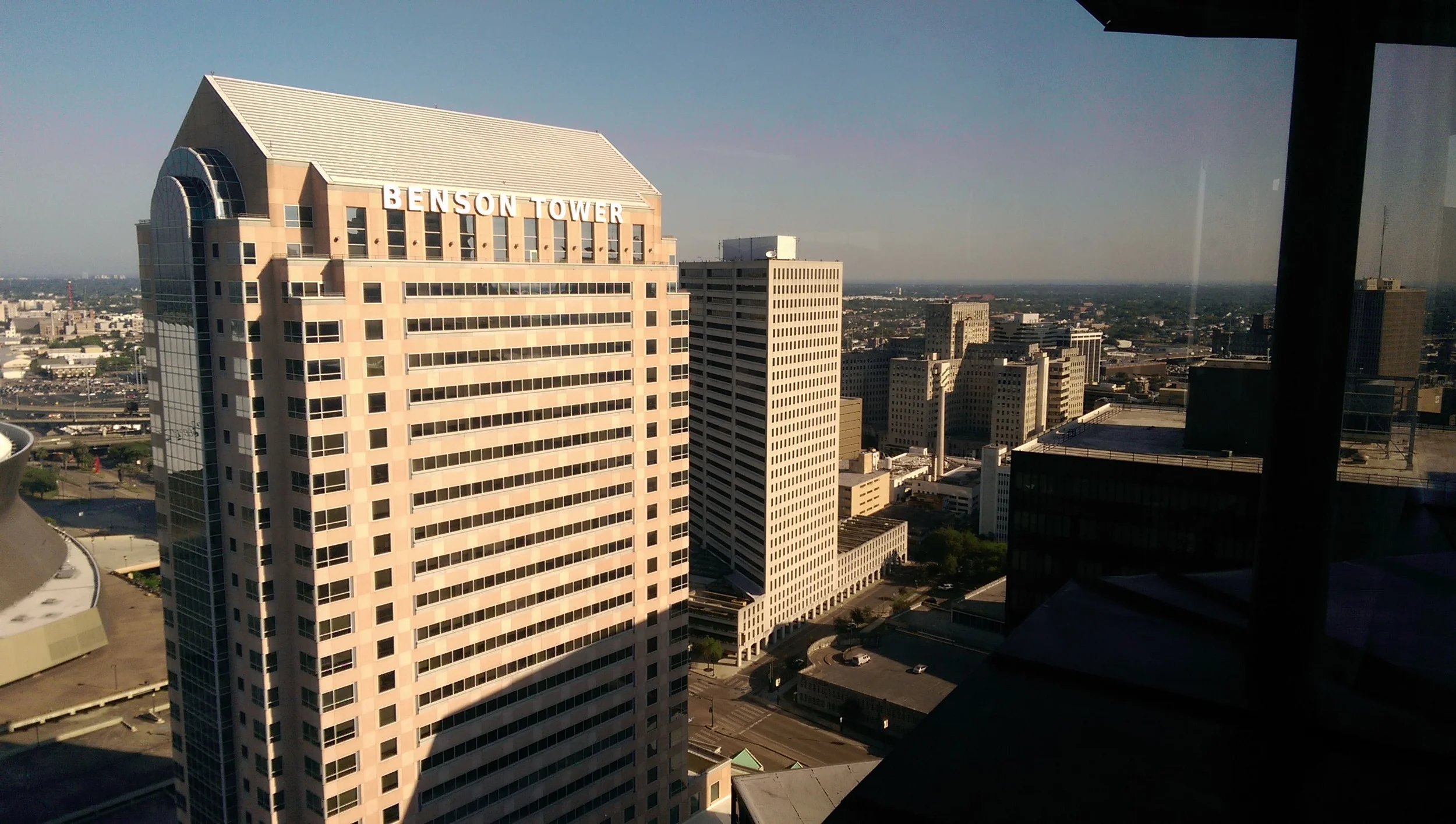 View from my Hotel Room