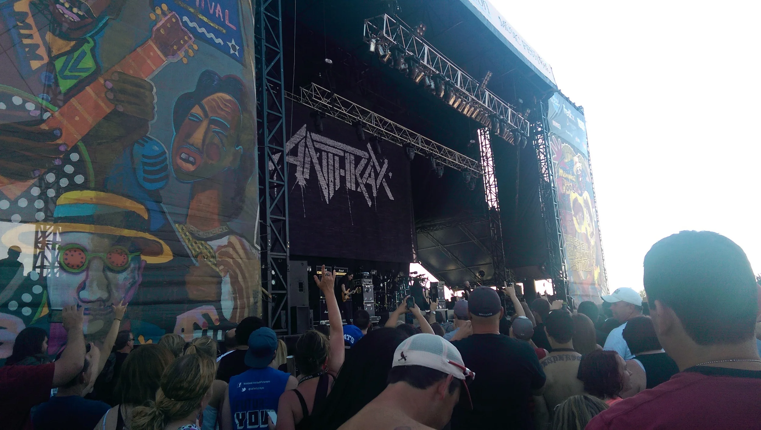 Anthrax @ The Beale Street Music Festival 