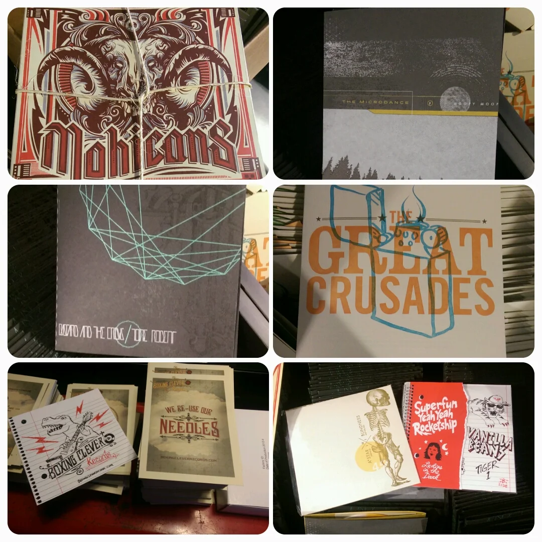 LPs from Boxing Clever Records